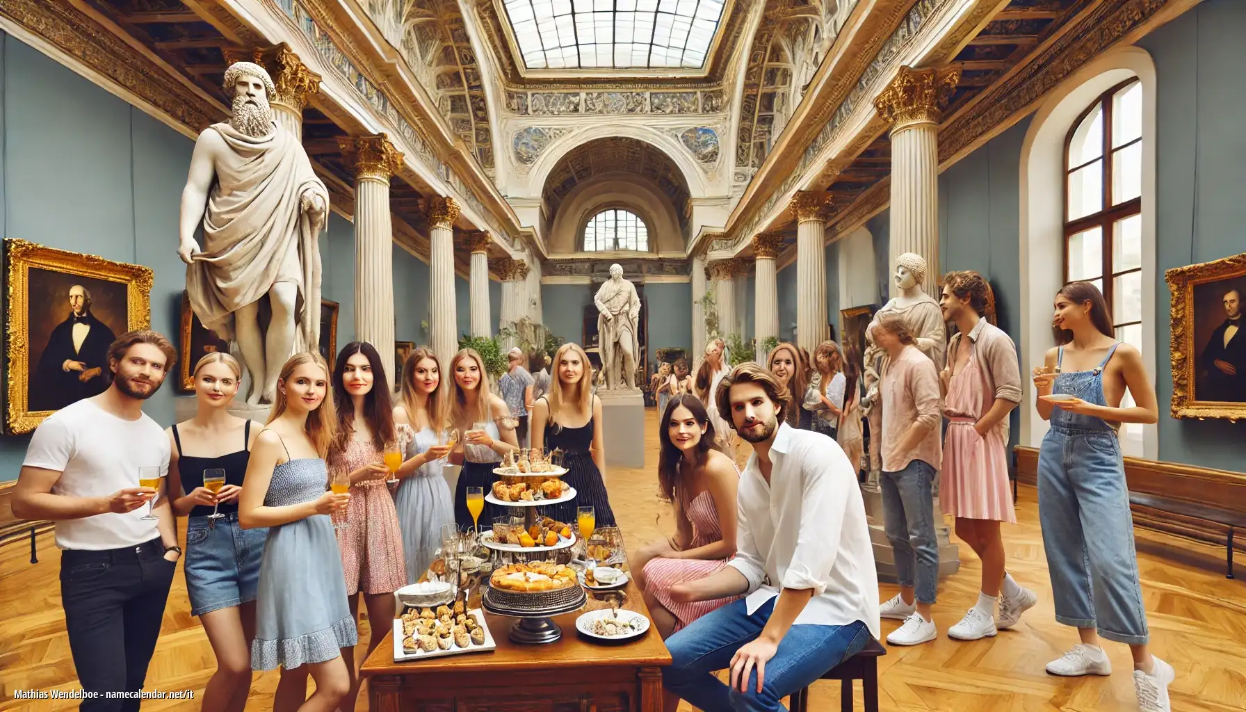 Celebrazione dell'onomastico e del nome - Mathias Wendelboe