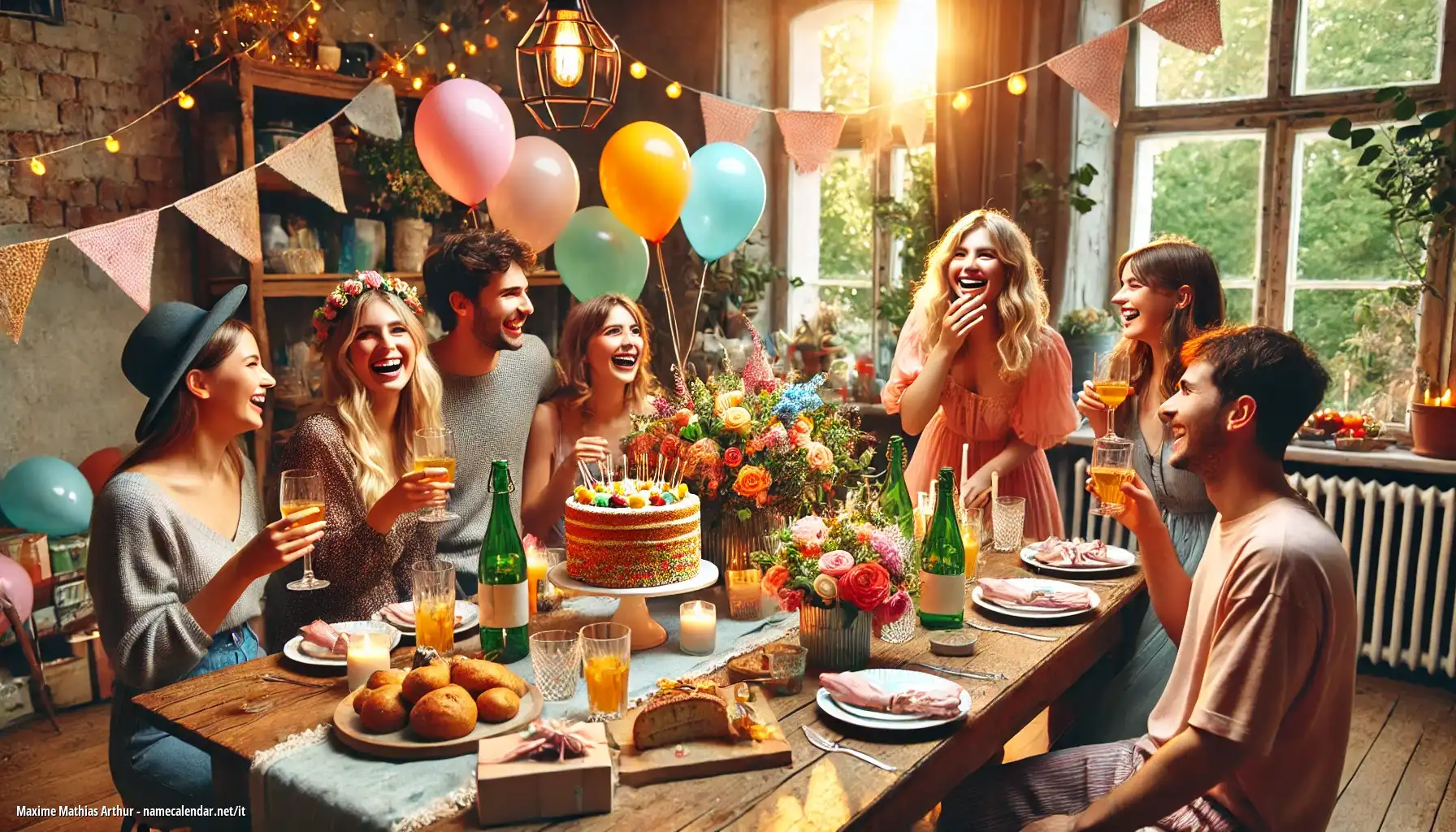 Celebrazione dell'onomastico e del nome - Maxime Mathias Arthur