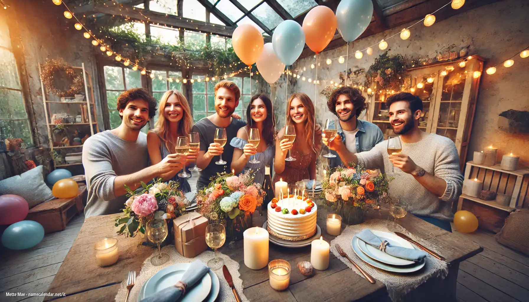 Celebrazione dell'onomastico e del nome - Mette Mae