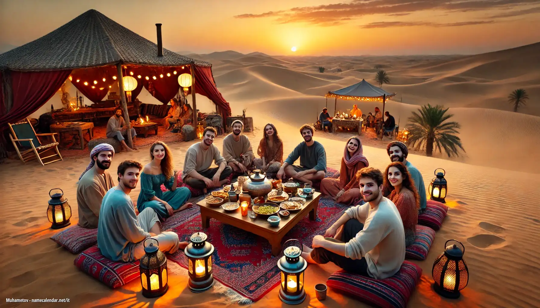 Celebrazione dell'onomastico e del nome - Muhametov