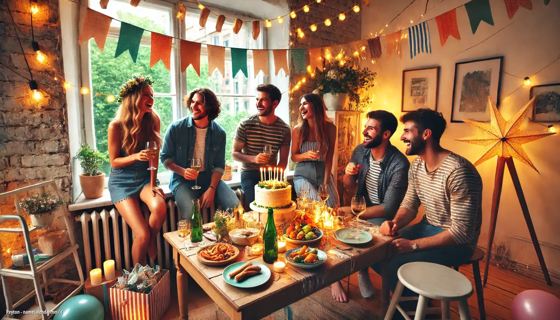 Celebrazione dell'onomastico e del nome - Peyton