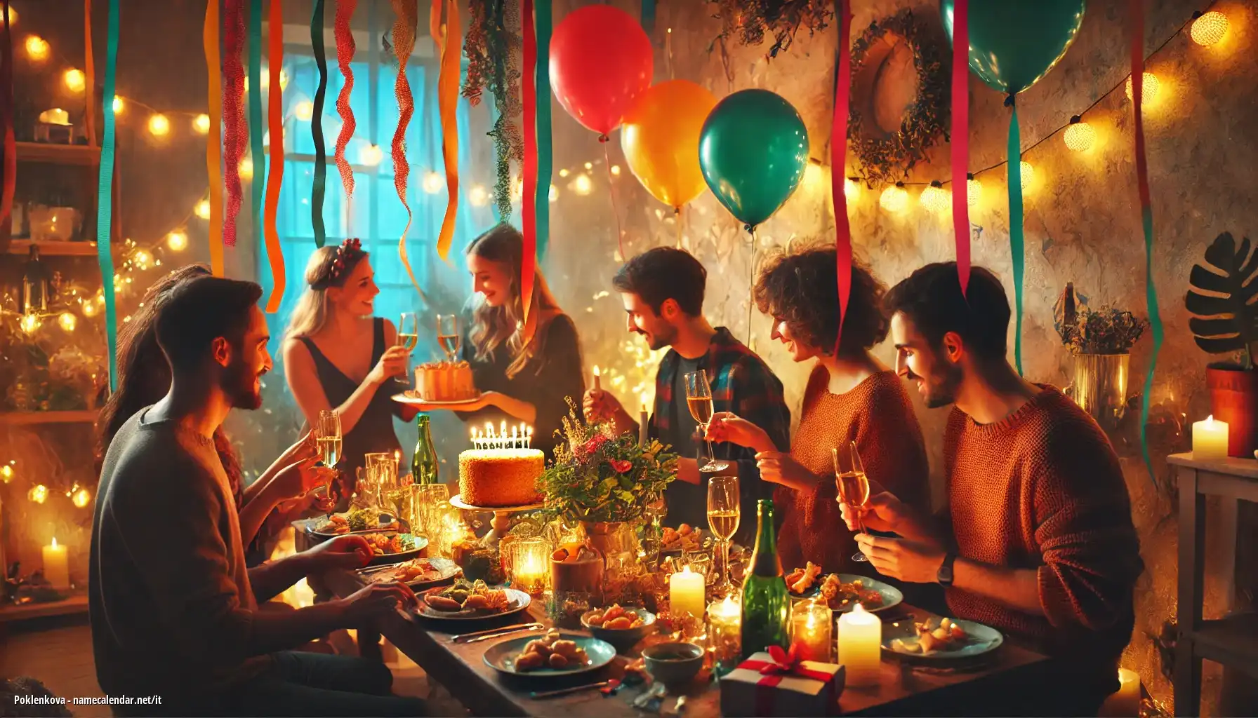 Celebrazione dell'onomastico e del nome - Poklenkova