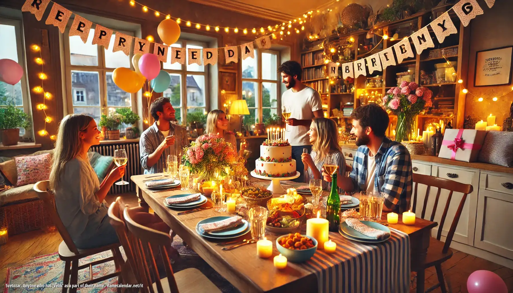 Celebrazione dell'onomastico e del nome - Svetozar. Anyone who has 'Velik' as a part of their name