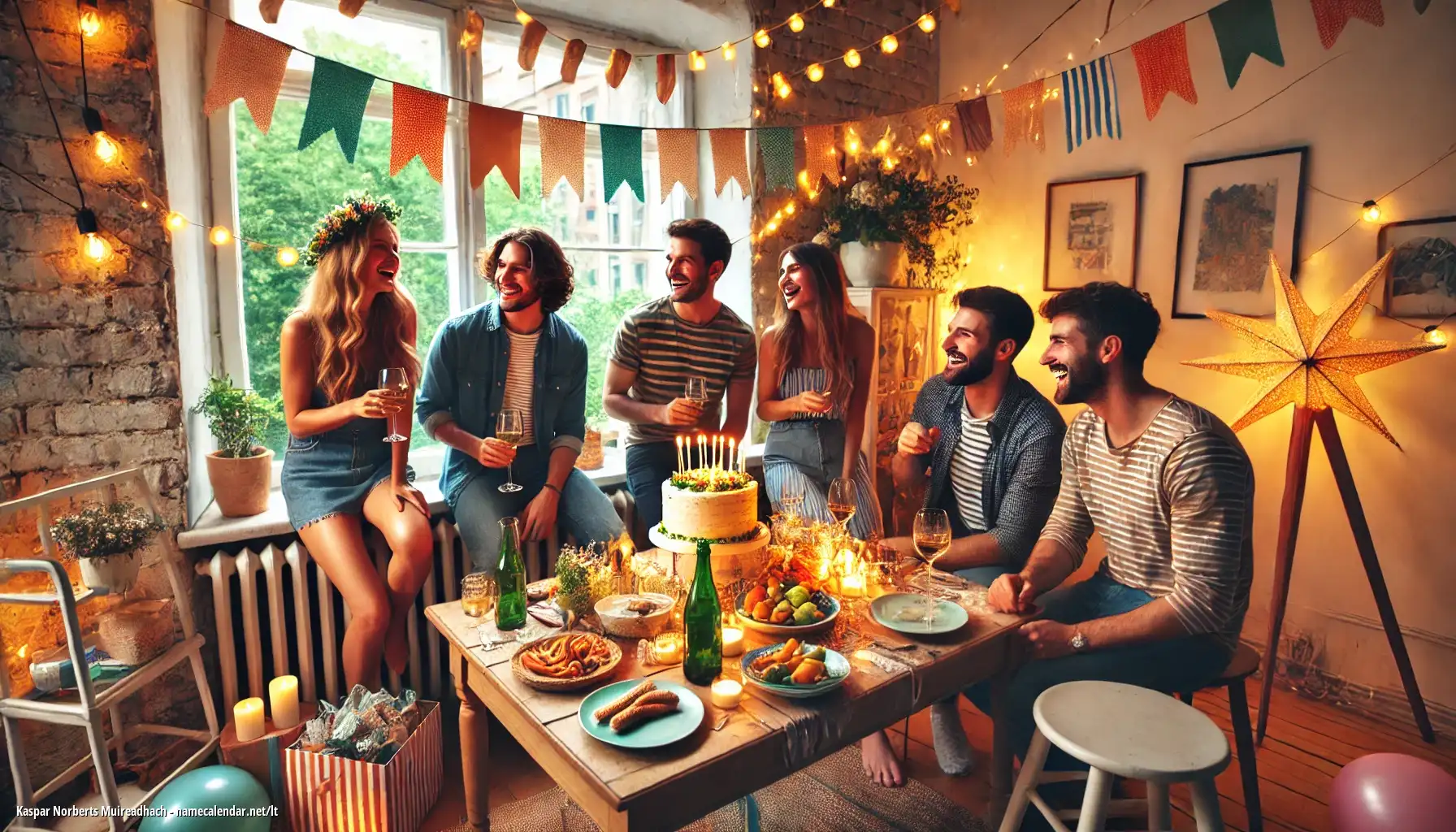 Vardadienio ir vardo šventimas - Kaspar Norberts Muireadhach