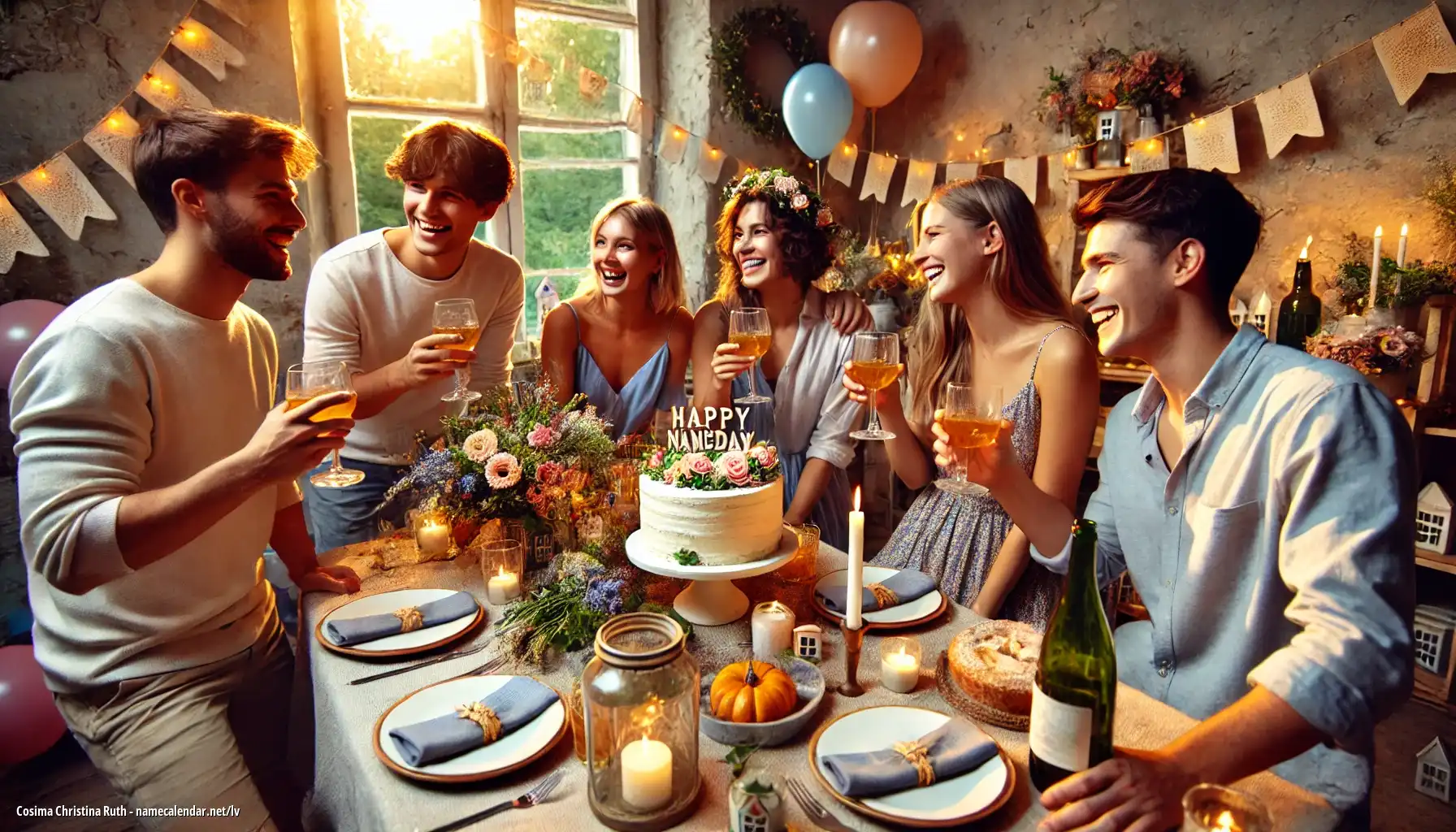 Vārda dienas un vārda svinēšana - Cosima Christina Ruth