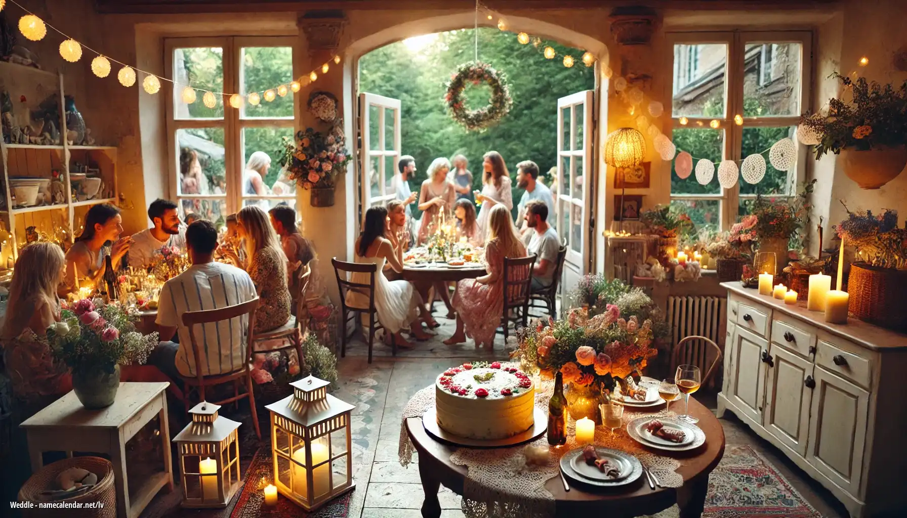 Vārda dienas un vārda svinēšana - Weddle