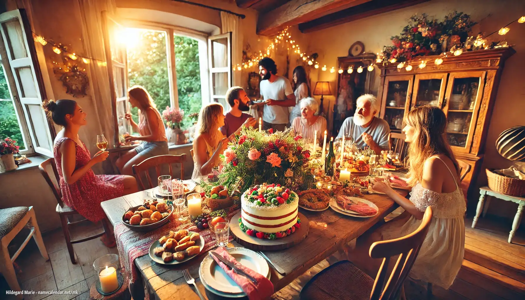 Прослава на именден и име - Hildegard Marie