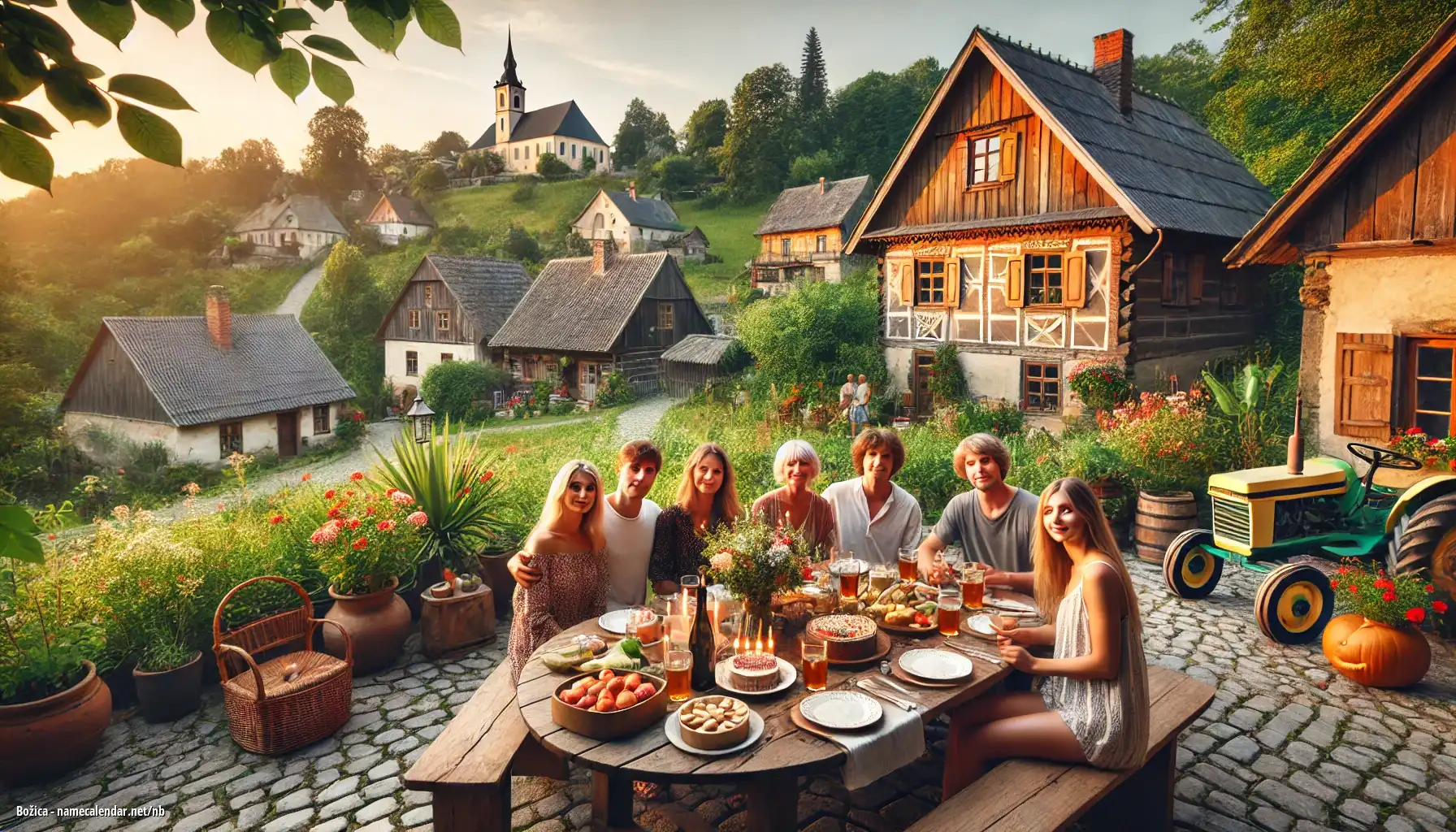 Feiring av navnedag og navn - Božica