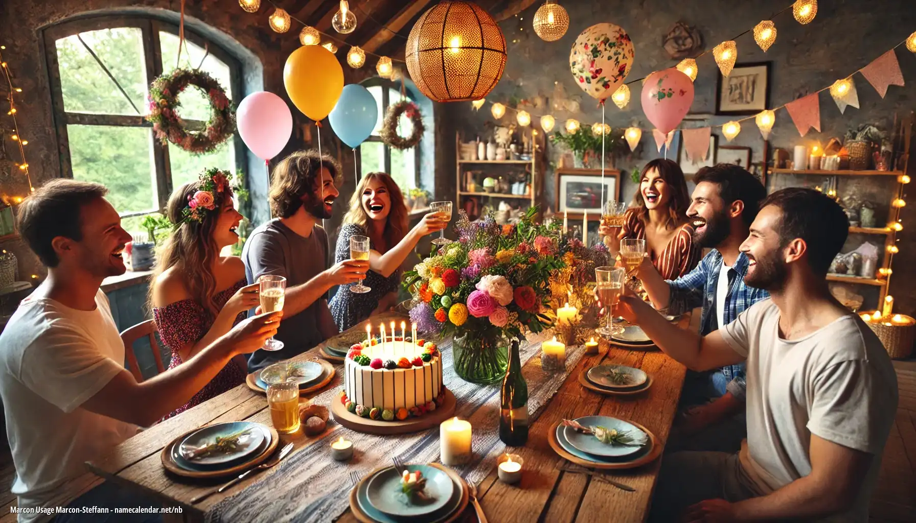 Feiring av navnedag og navn - Marcon Usage Marcon-Steffann