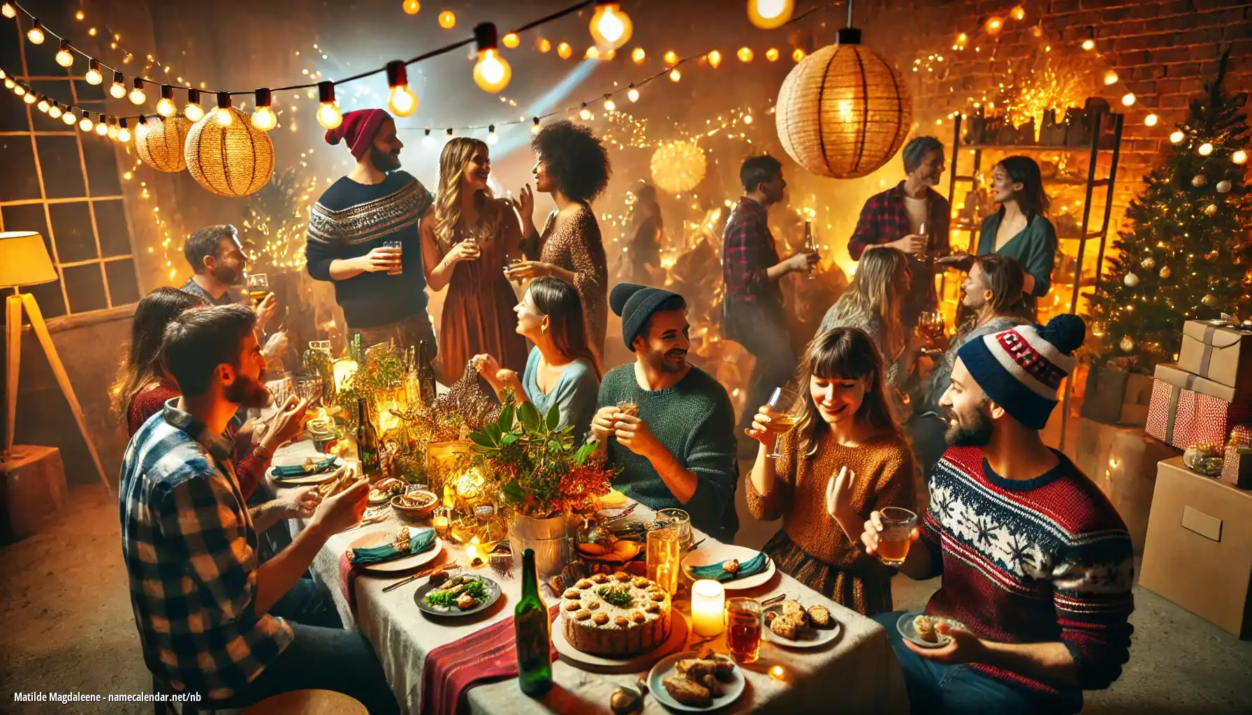 Feiring av navnedag og navn - Matilde Magdaleene