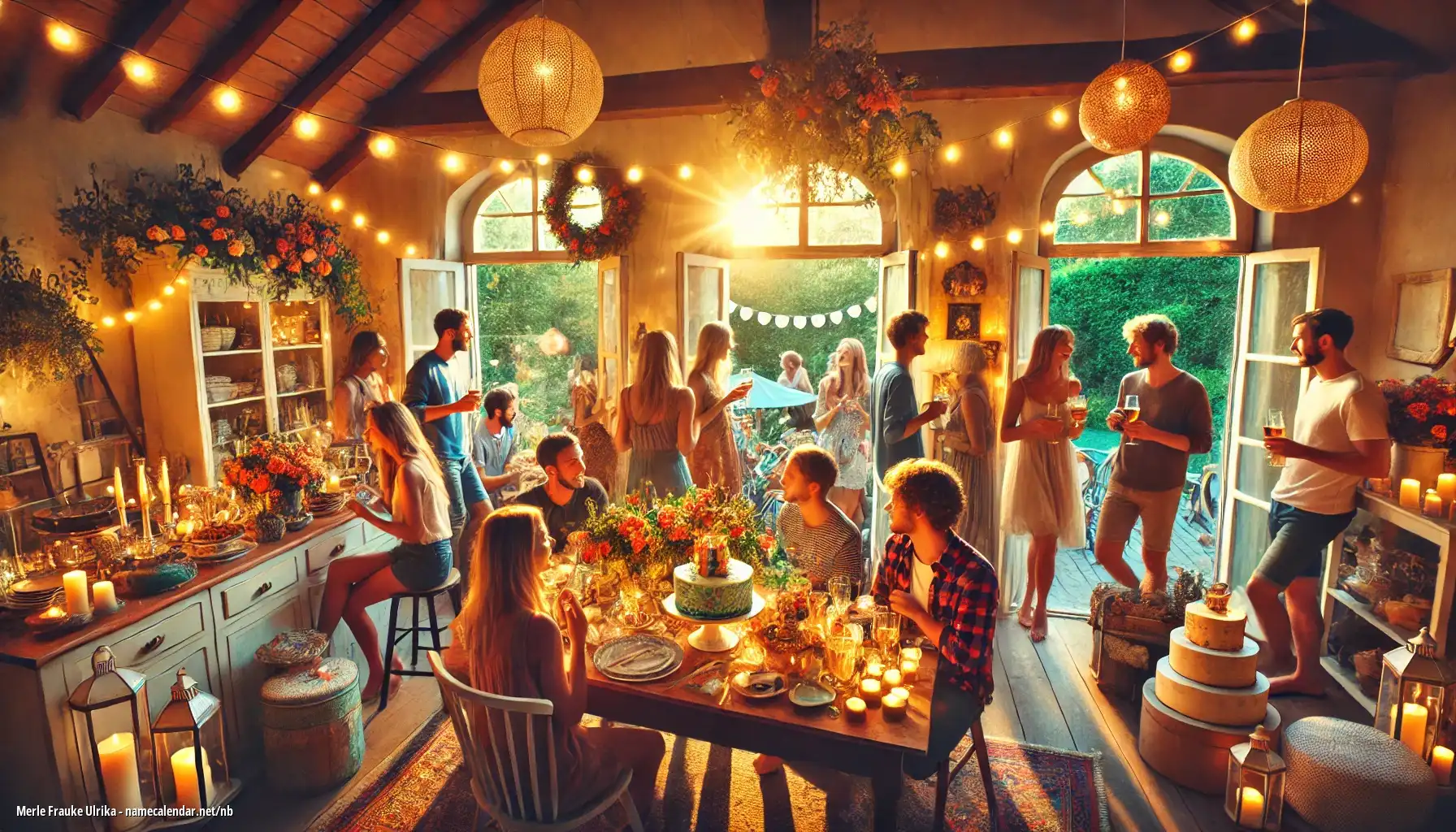 Feiring av navnedag og navn - Merle Frauke Ulrika