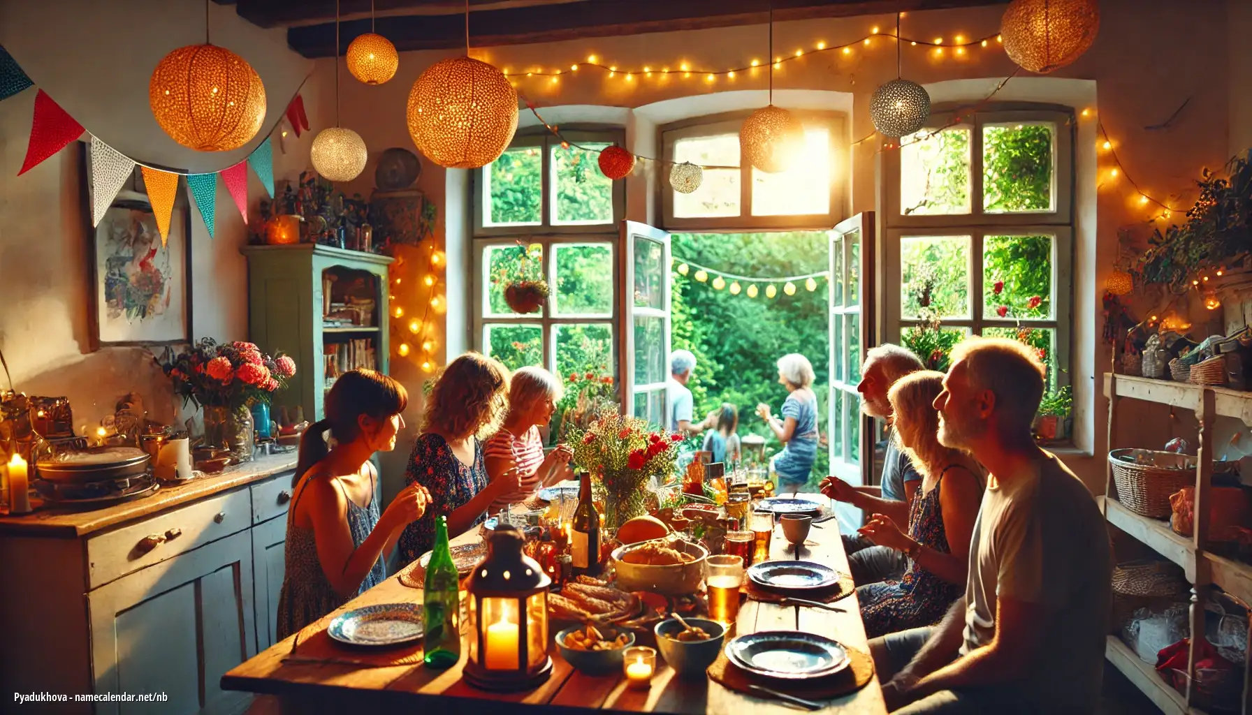 Feiring av navnedag og navn - Pyadukhova