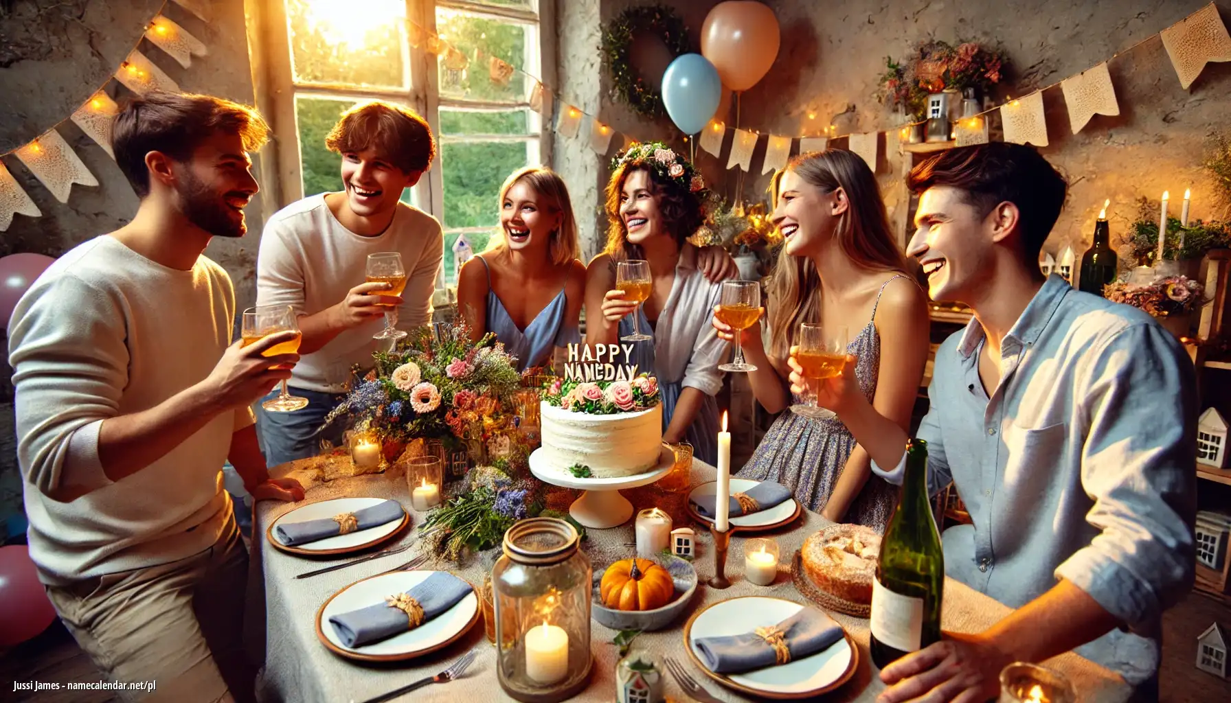 Uroczystość imieninowa i imieninowa - Jussi James