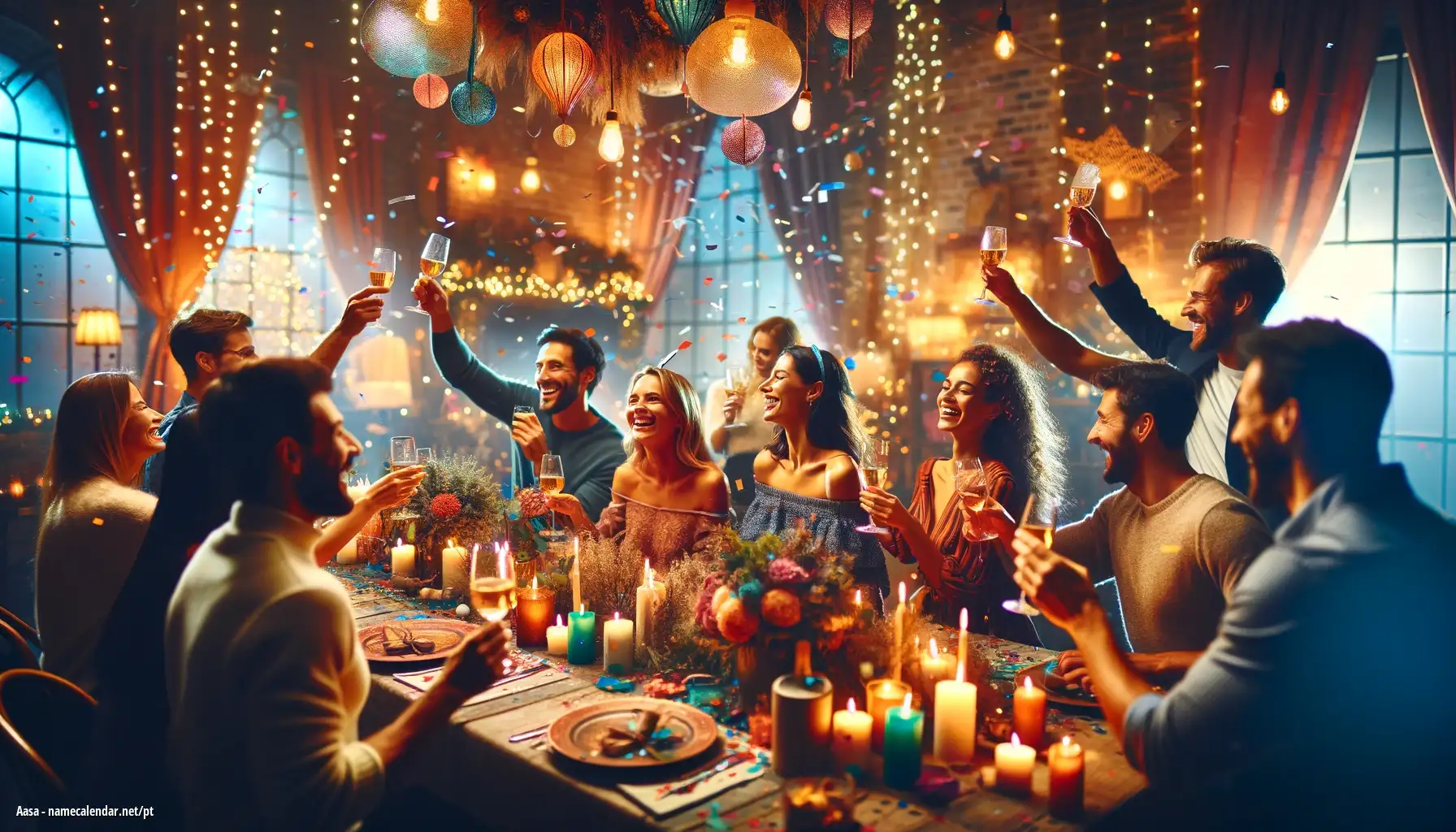 Celebração do dia do nome e nome - Aasa