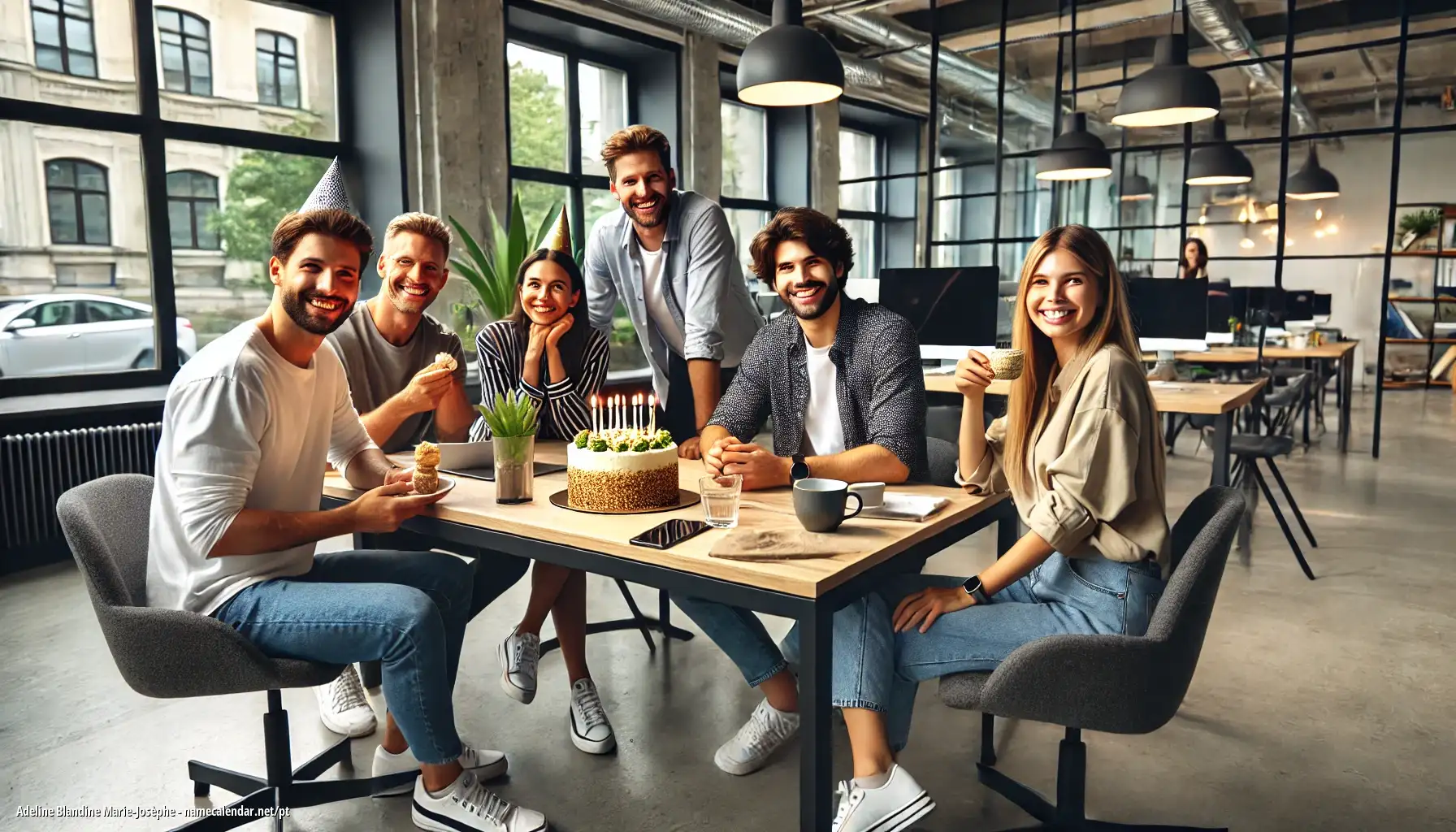 Celebração do dia do nome e nome - Adeline Blandine Marie-Josèphe