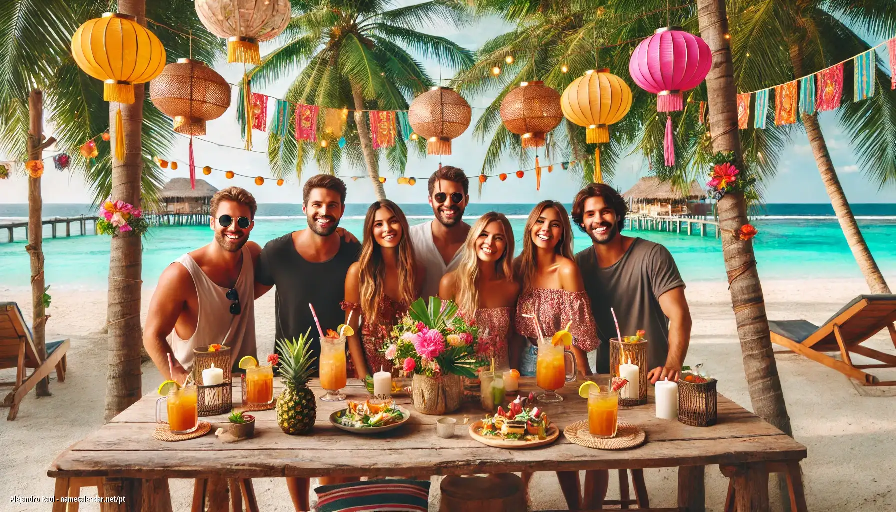 Celebração do dia do nome e nome - Alejandro Raul