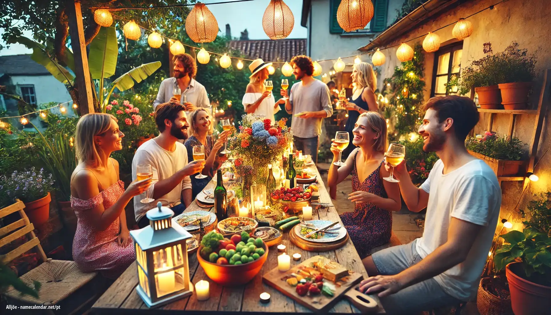 Celebração do dia do nome e nome - Alljõe