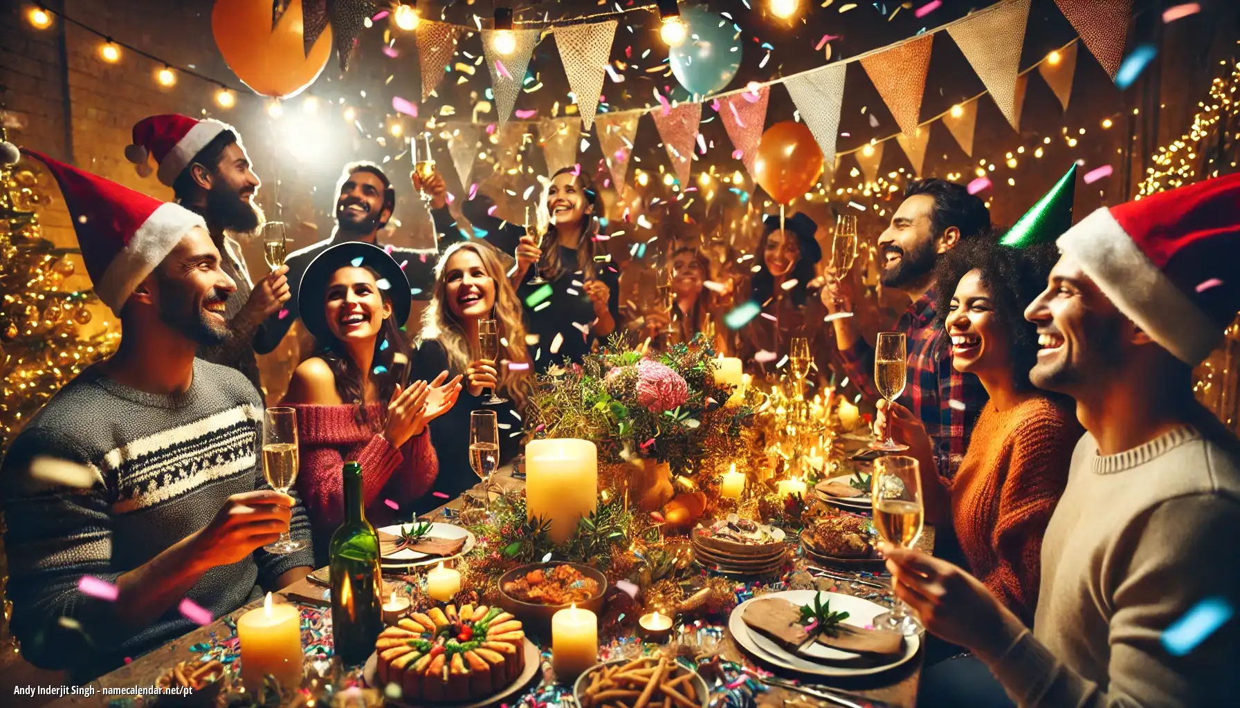 Celebração do dia do nome e nome - Andy Inderjit Singh