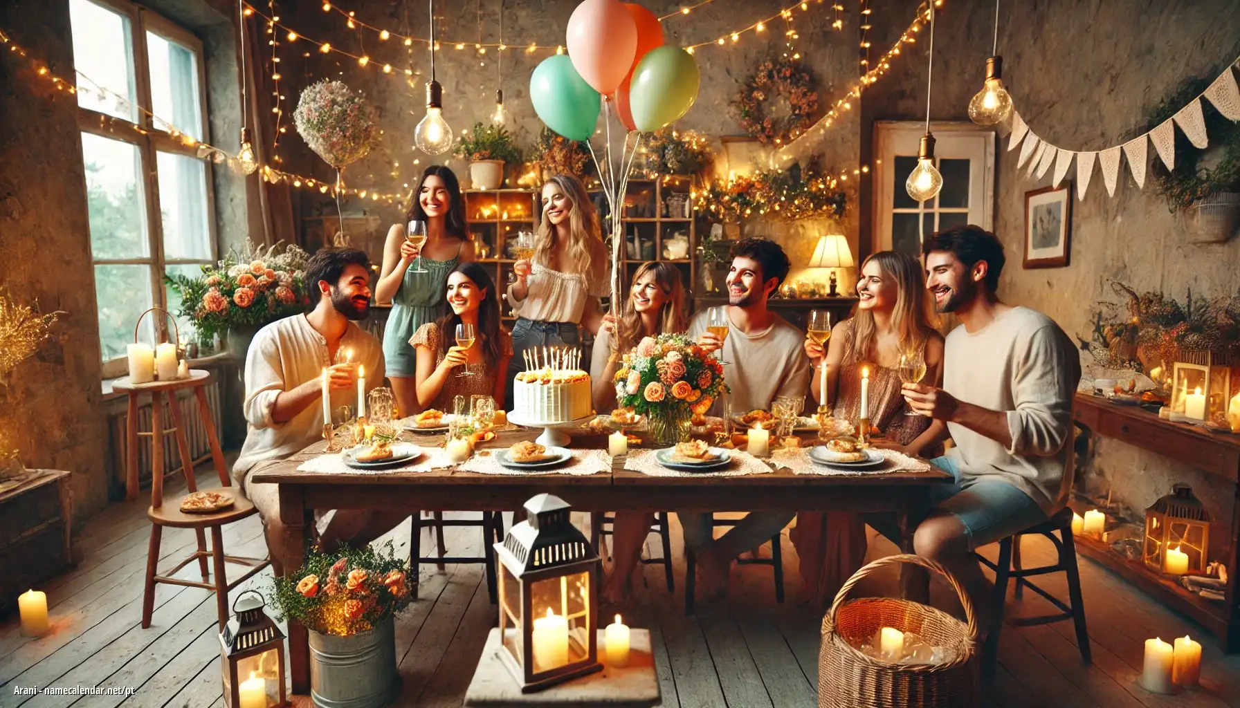 Celebração do dia do nome e nome - Arani