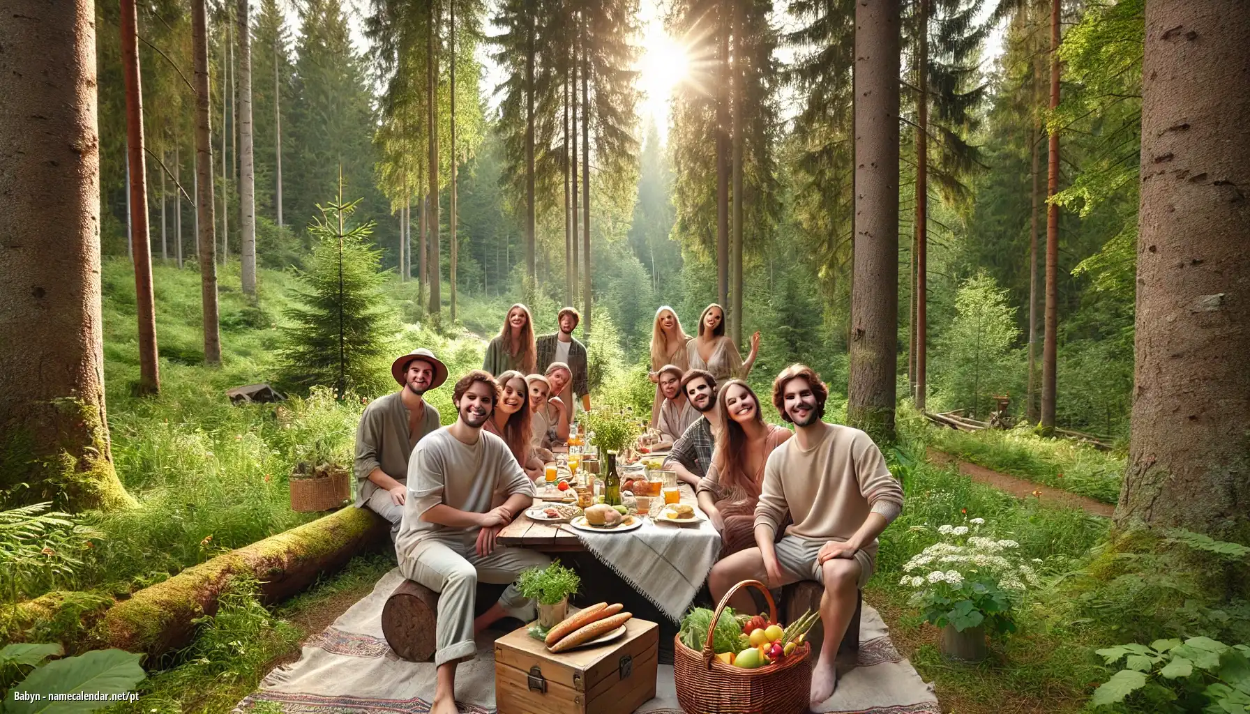 Celebração do dia do nome e nome - Babyn