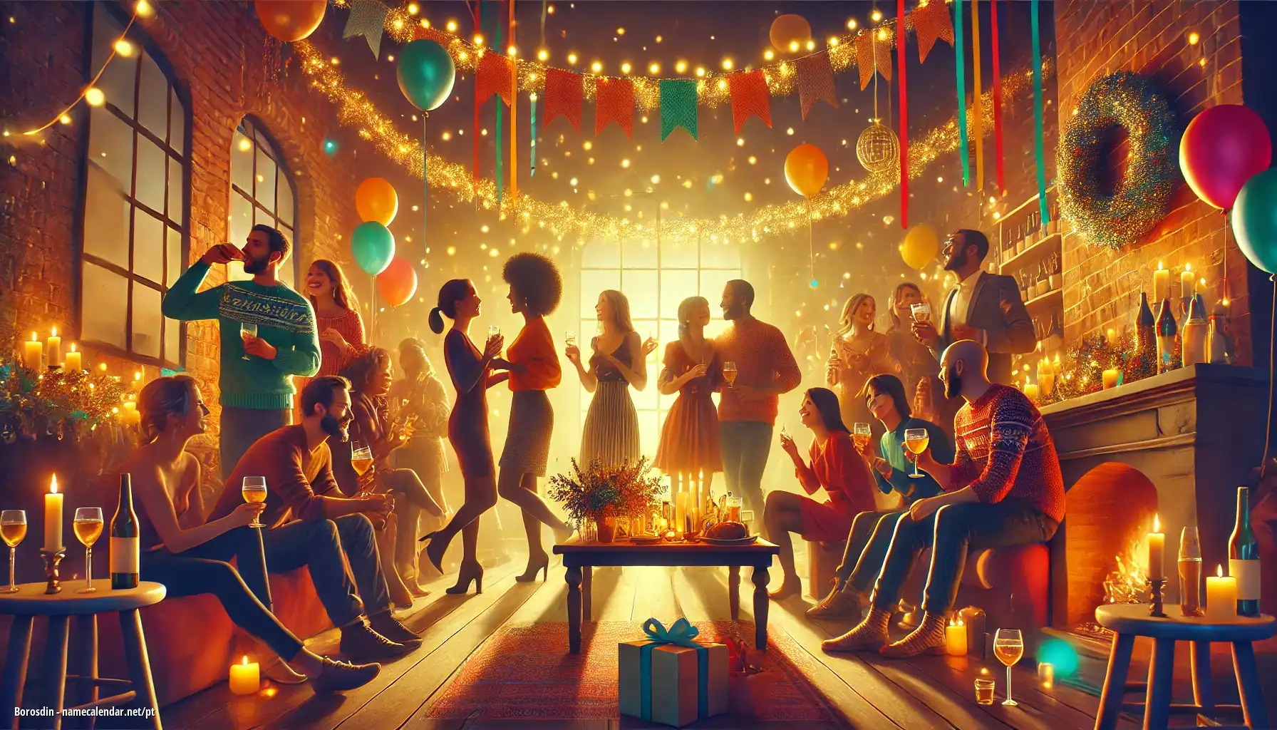 Celebração do dia do nome e nome - Borosdin