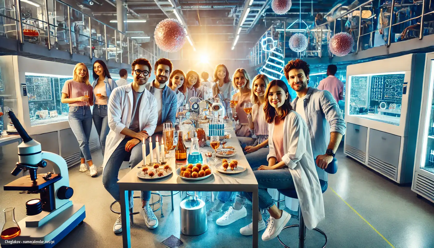 Celebração do dia do nome e nome - Cheglakov