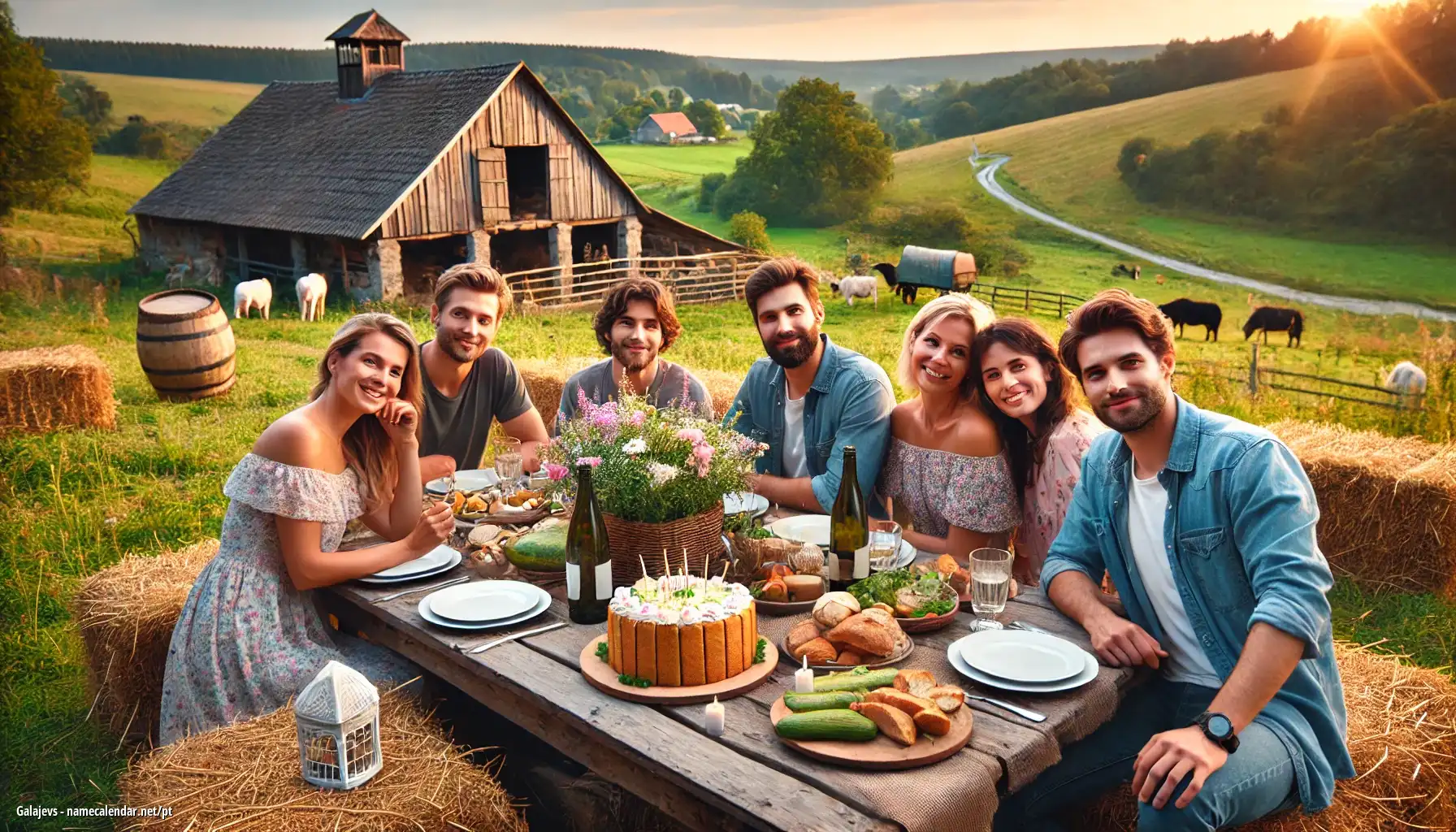 Celebração do dia do nome e nome - Galajevs