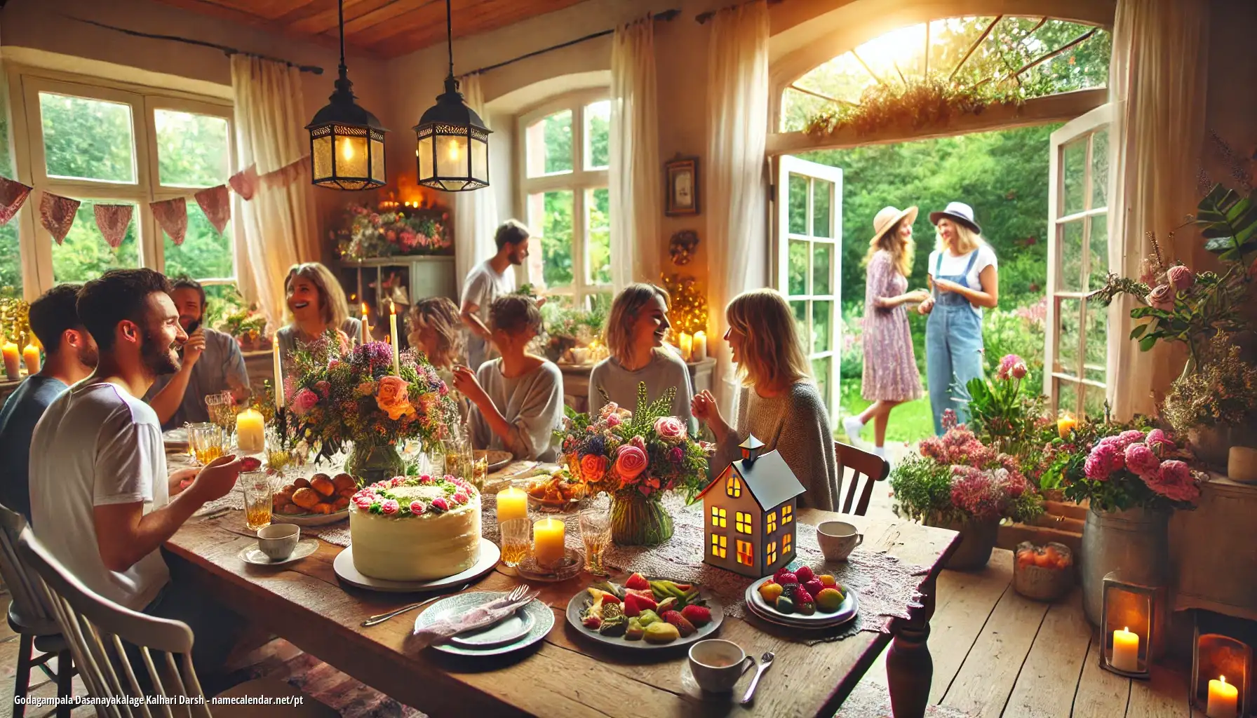 Celebração do dia do nome e nome - Godagampala Dasanayakalage Kalhari Darsh