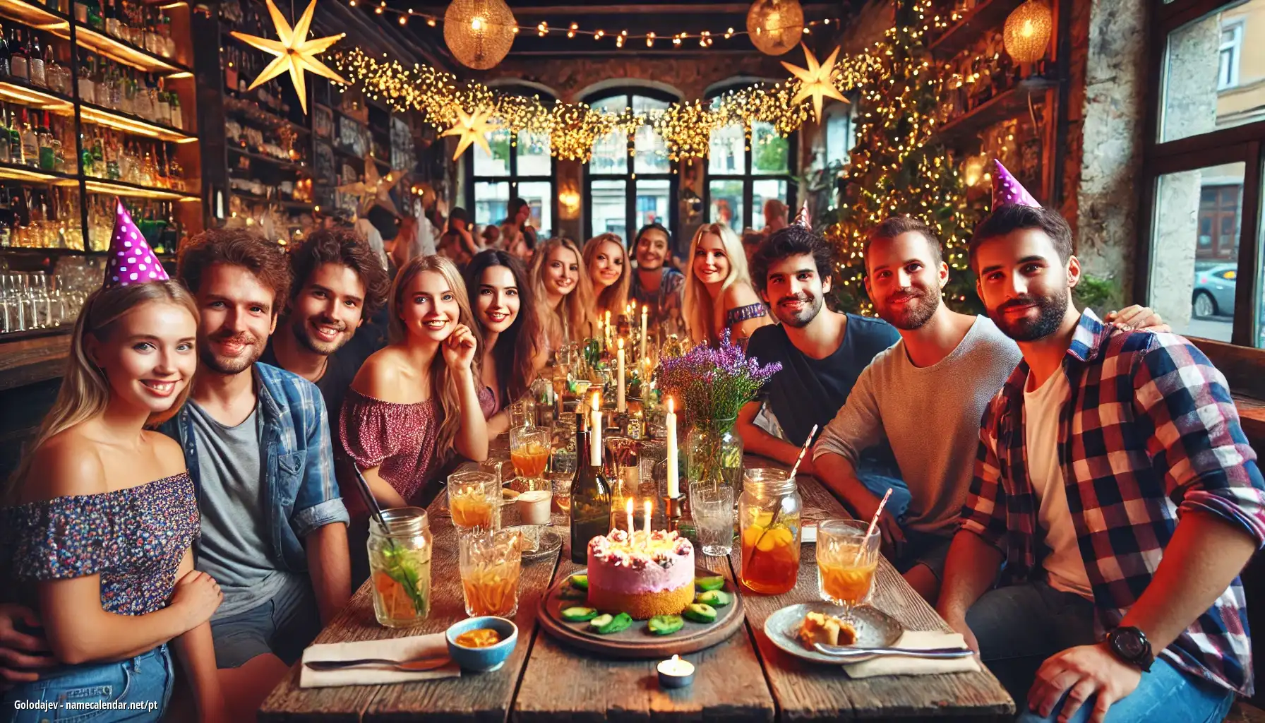 Celebração do dia do nome e nome - Golodajev