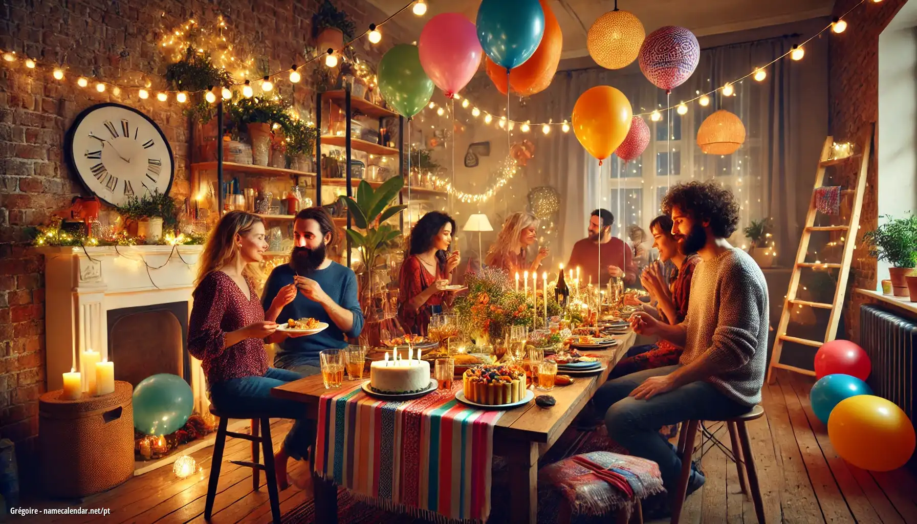 Celebração do dia do nome e nome - Grégoire