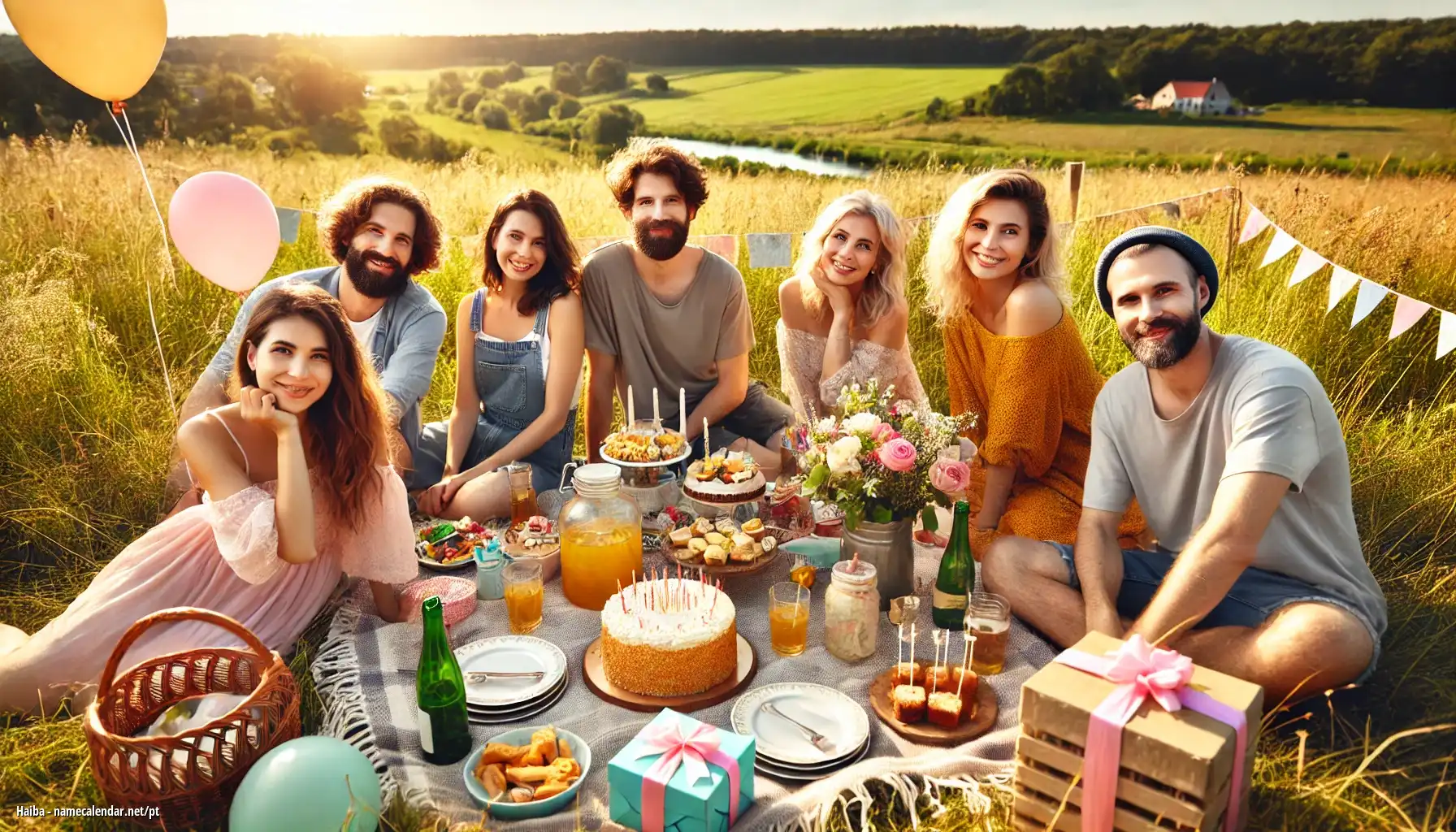 Celebração do dia do nome e nome - Haiba