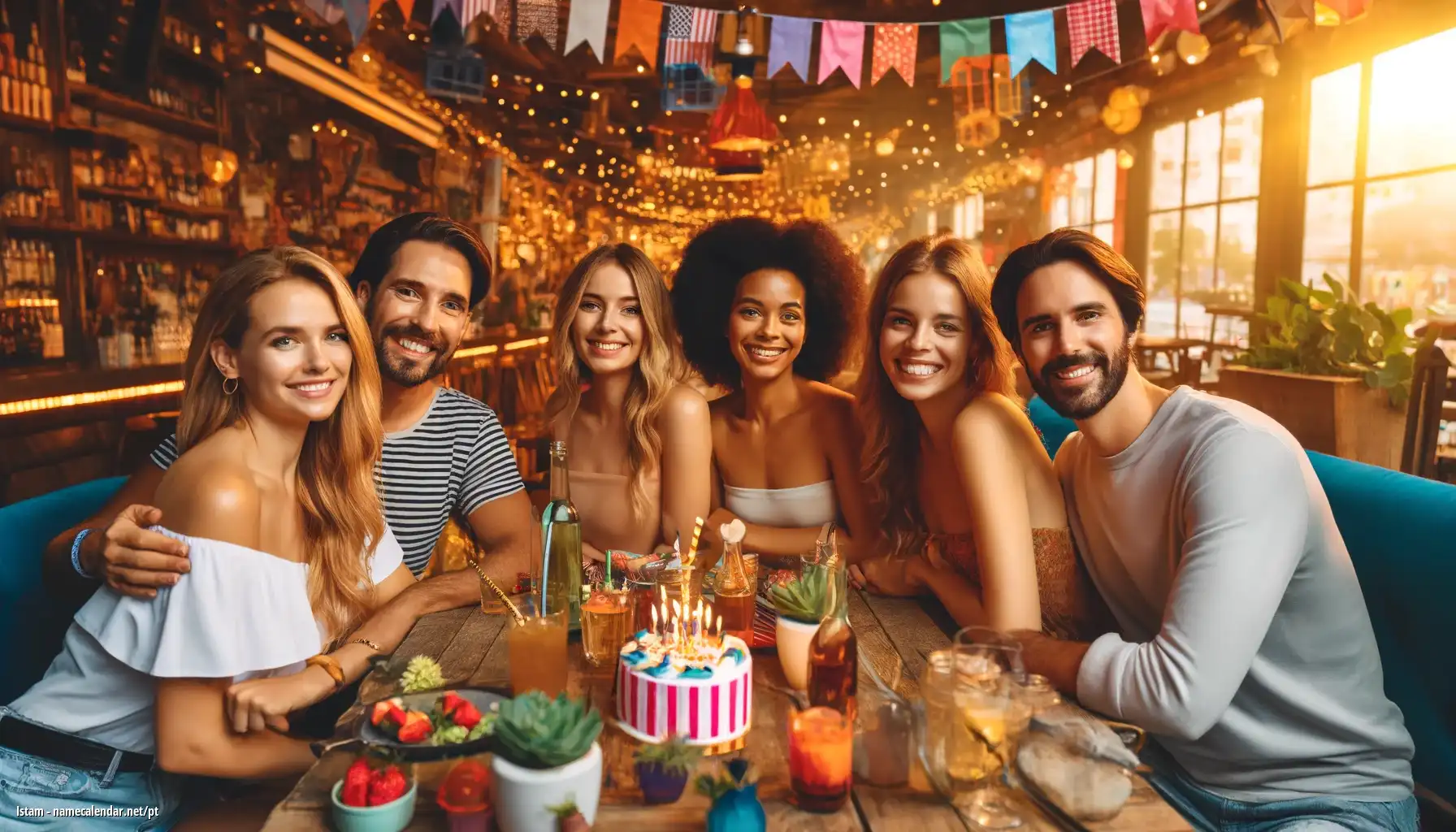 Celebração do dia do nome e nome - Istam