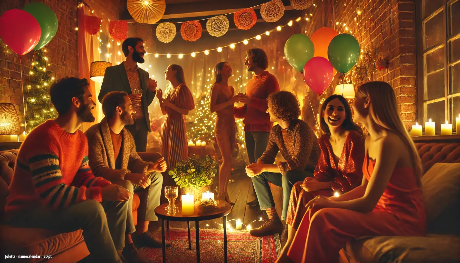 Celebração do dia do nome e nome - Joletta