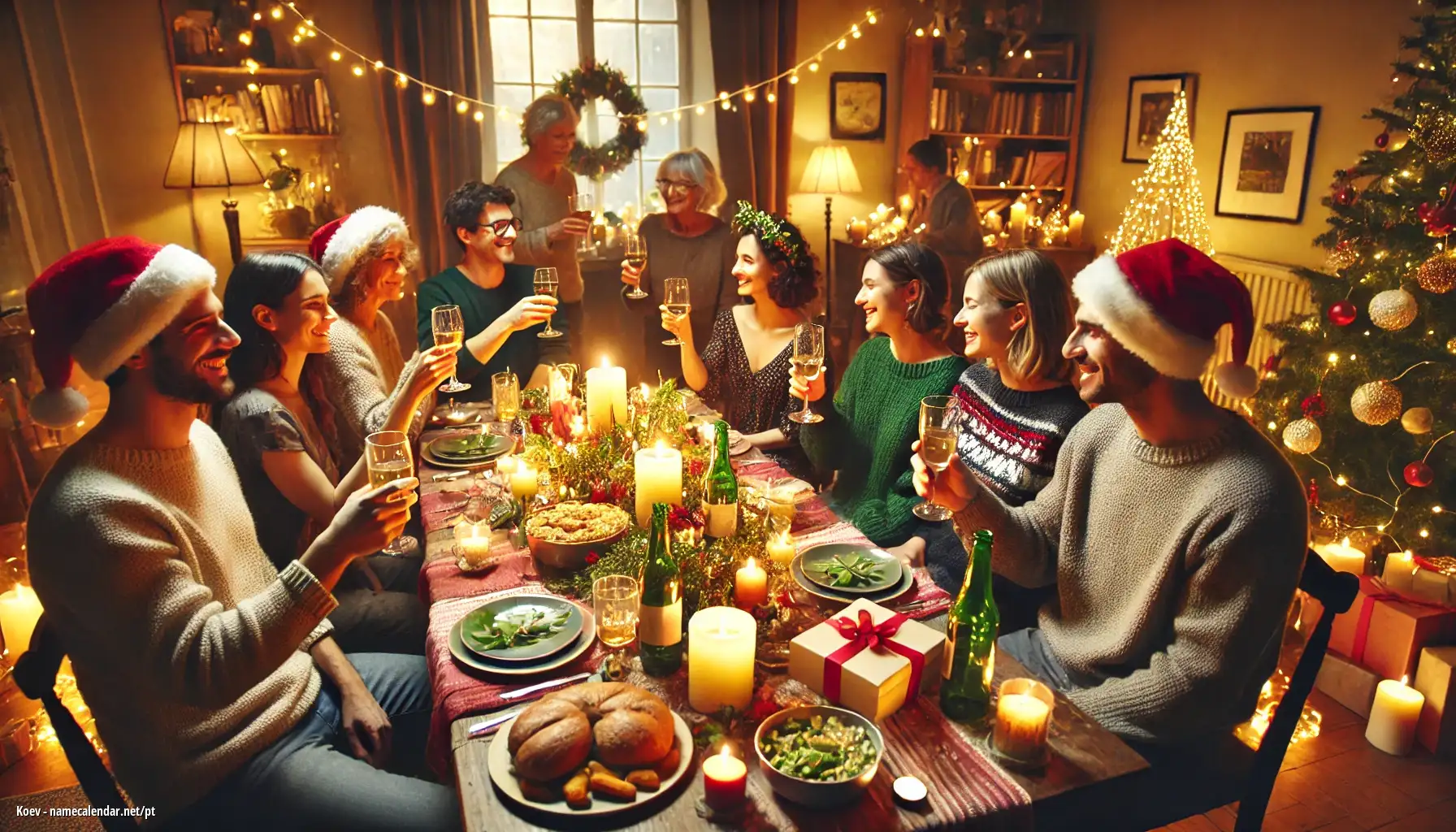 Celebração do dia do nome e nome - Koev