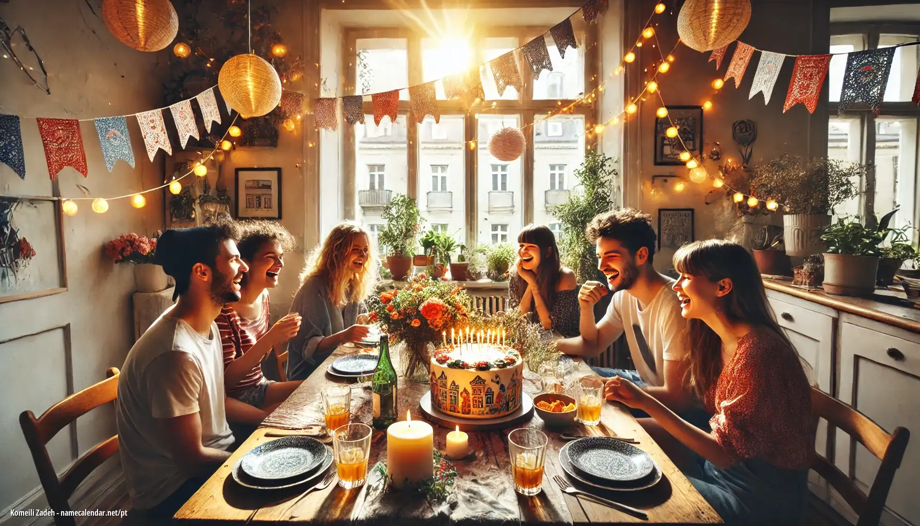 Celebração do dia do nome e nome - Komeili Zadeh