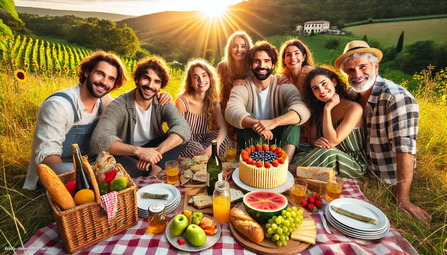 Celebração do dia do nome e nome - Krõõta