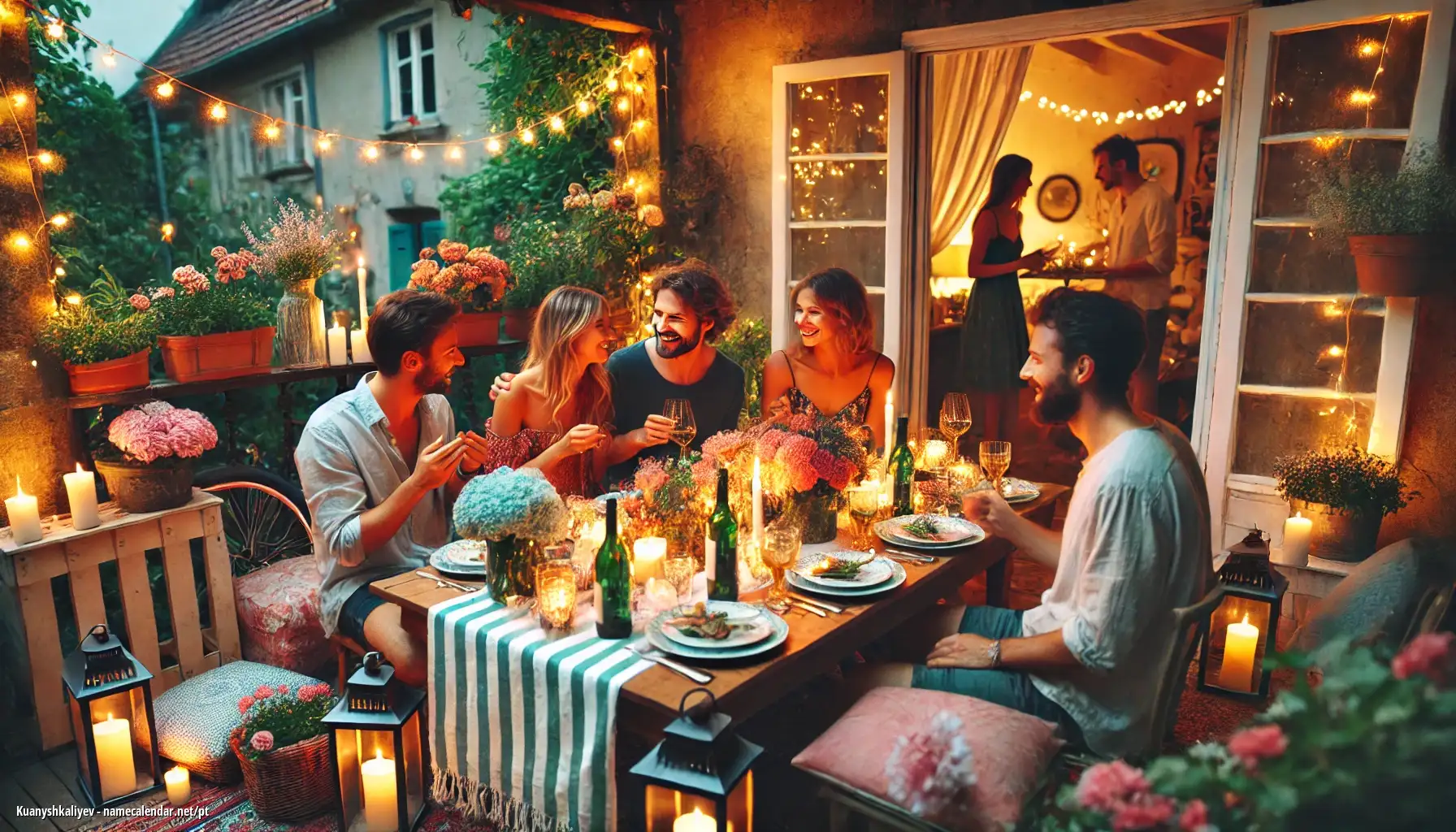 Celebração do dia do nome e nome - Kuanyshkaliyev