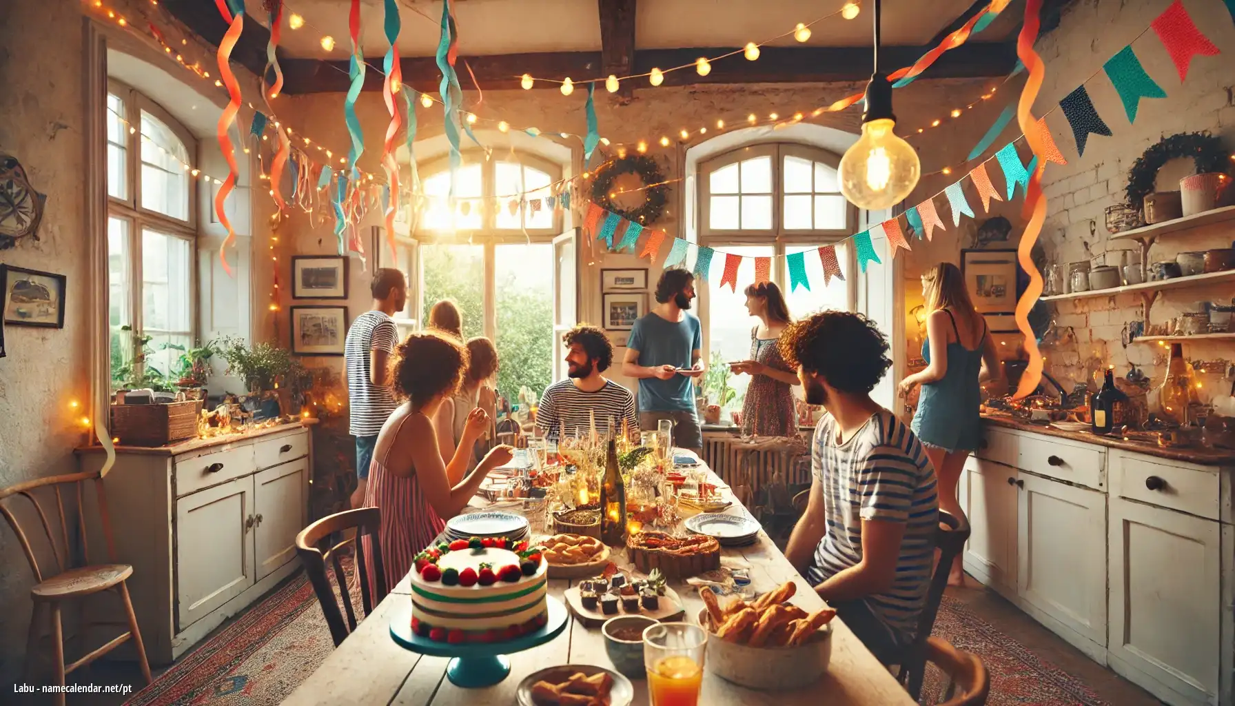 Celebração do dia do nome e nome - Labu