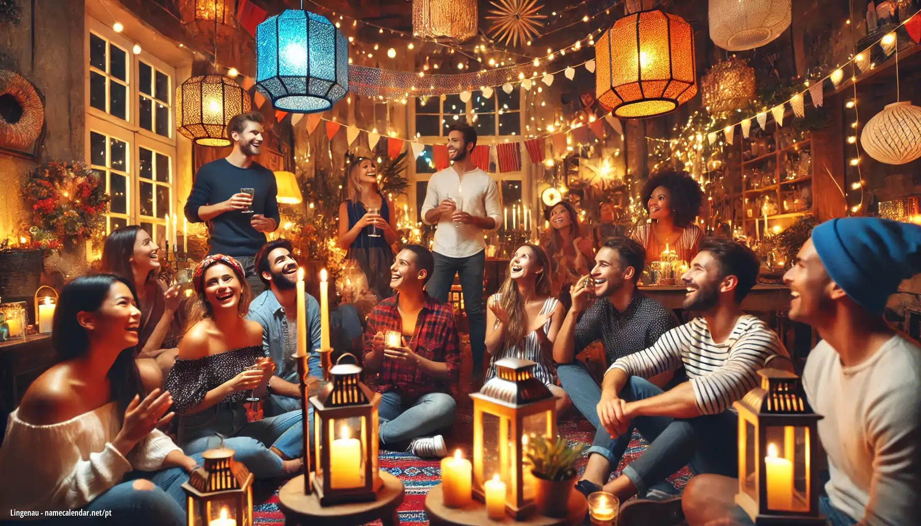 Celebração do dia do nome e nome - Lingenau