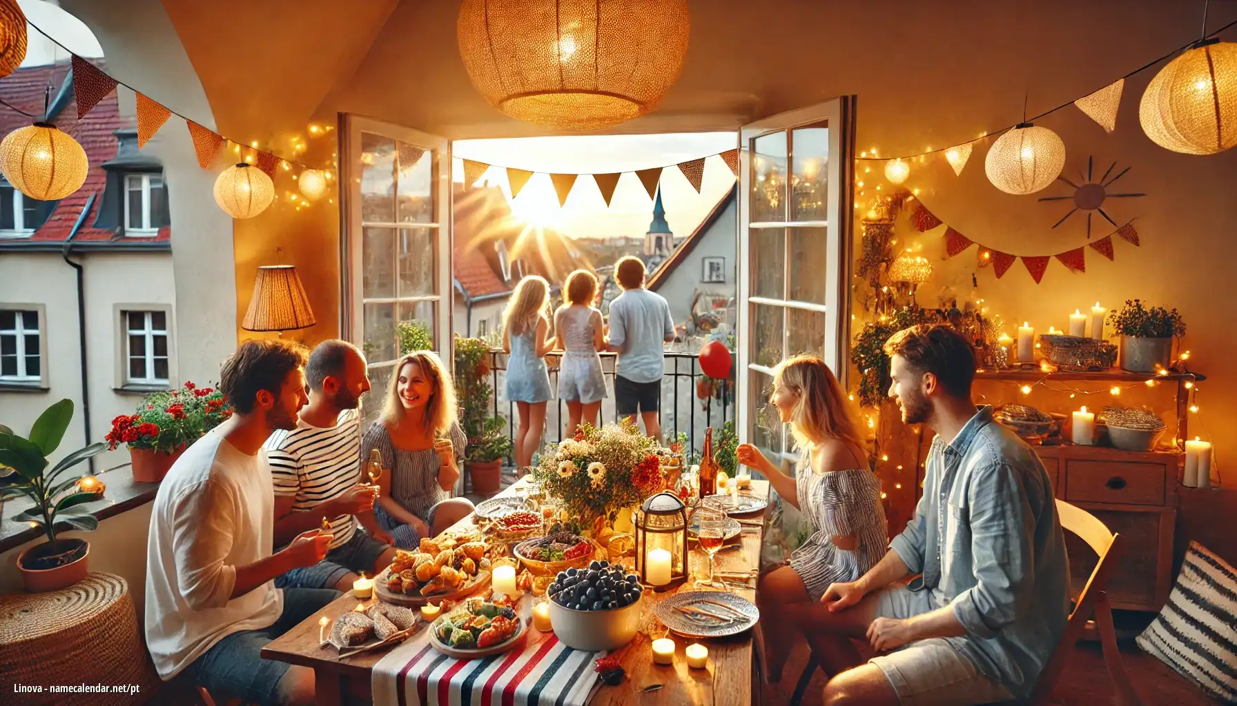 Celebração do dia do nome e nome - Linova