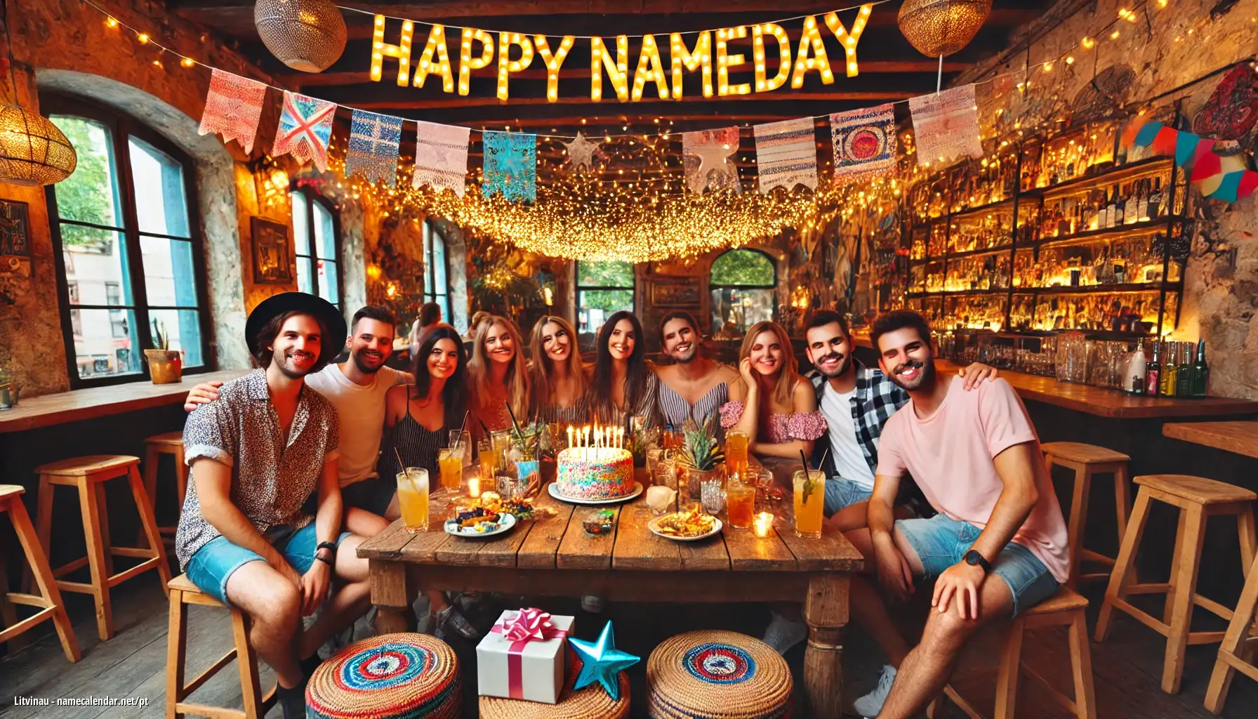 Celebração do dia do nome e nome - Litvinau