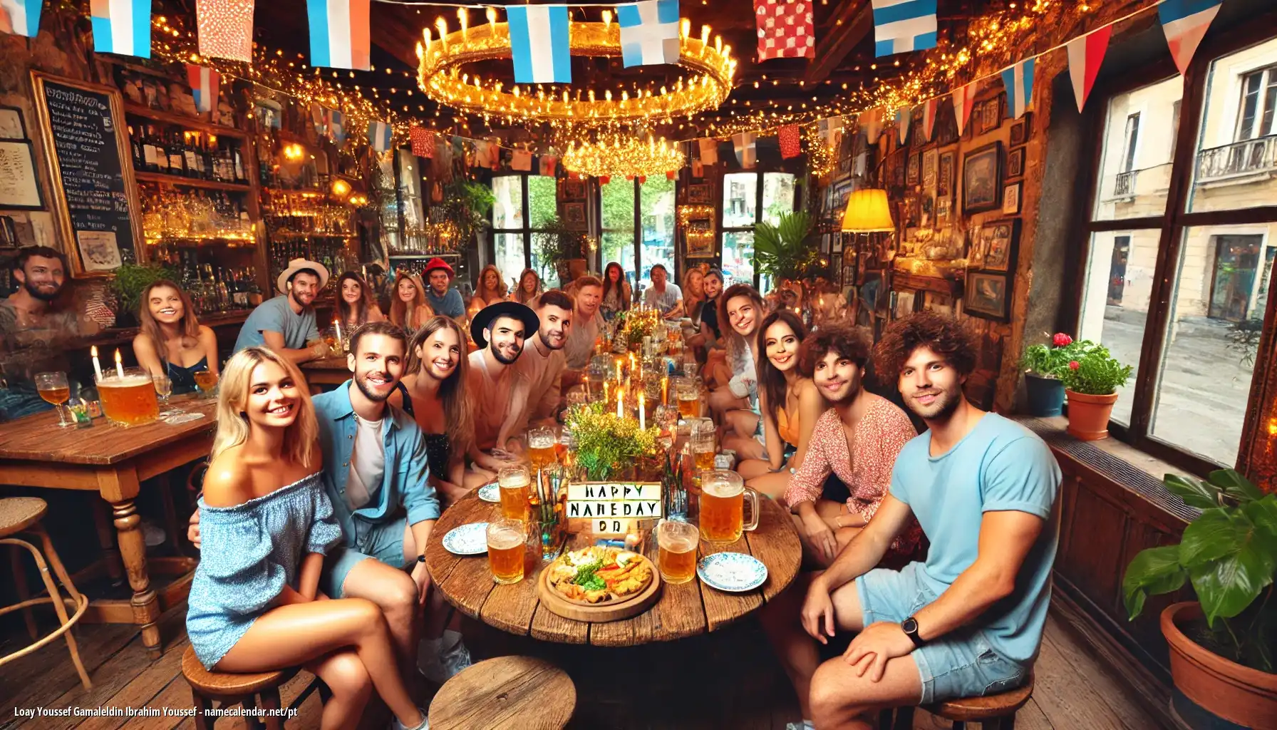 Celebração do dia do nome e nome - Loay Youssef Gamaleldin Ibrahim Youssef