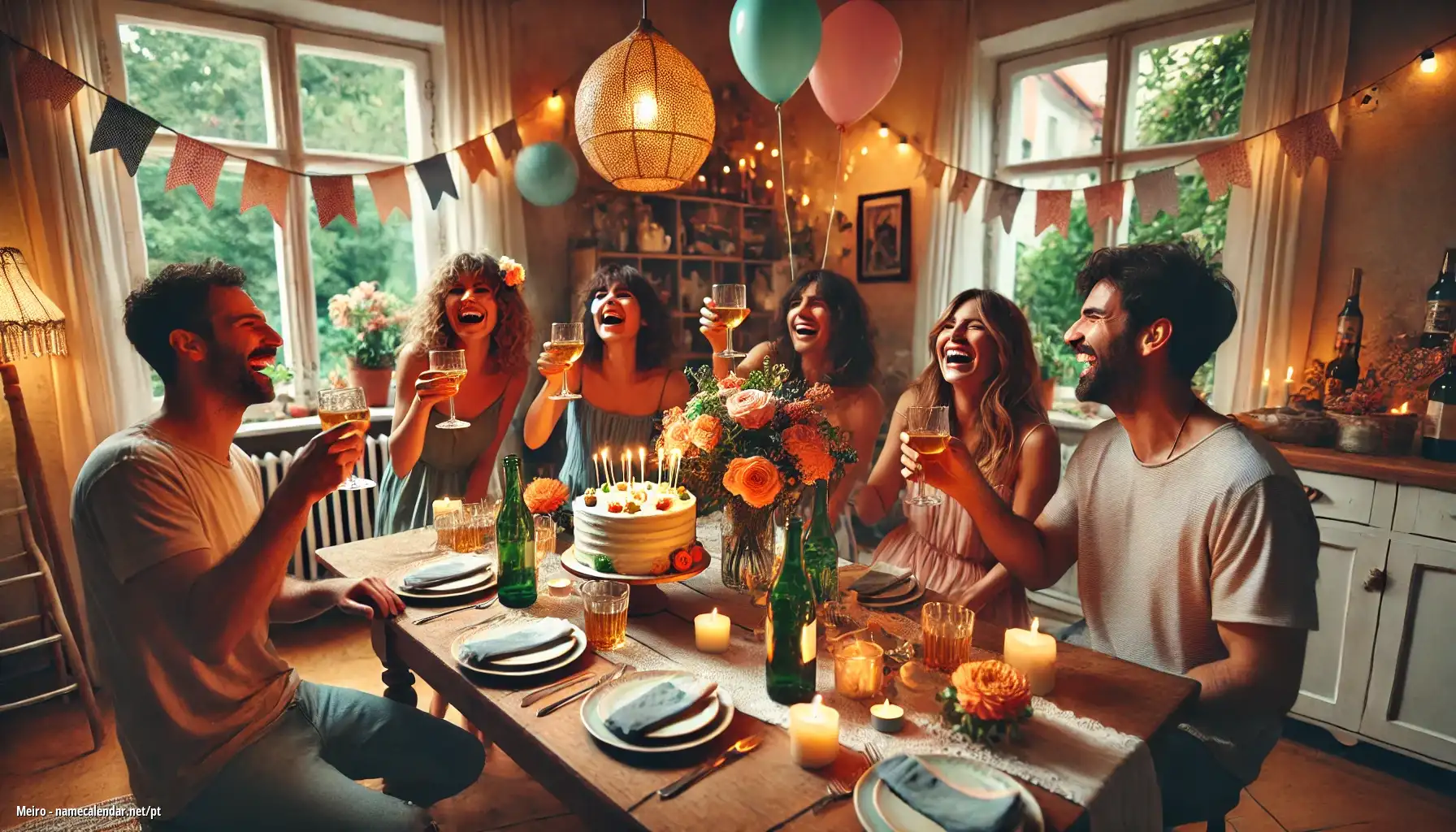 Celebração do dia do nome e nome - Meiro