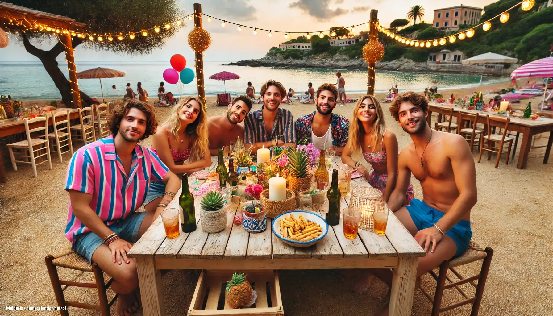 Celebração do dia do nome e nome - Melderis