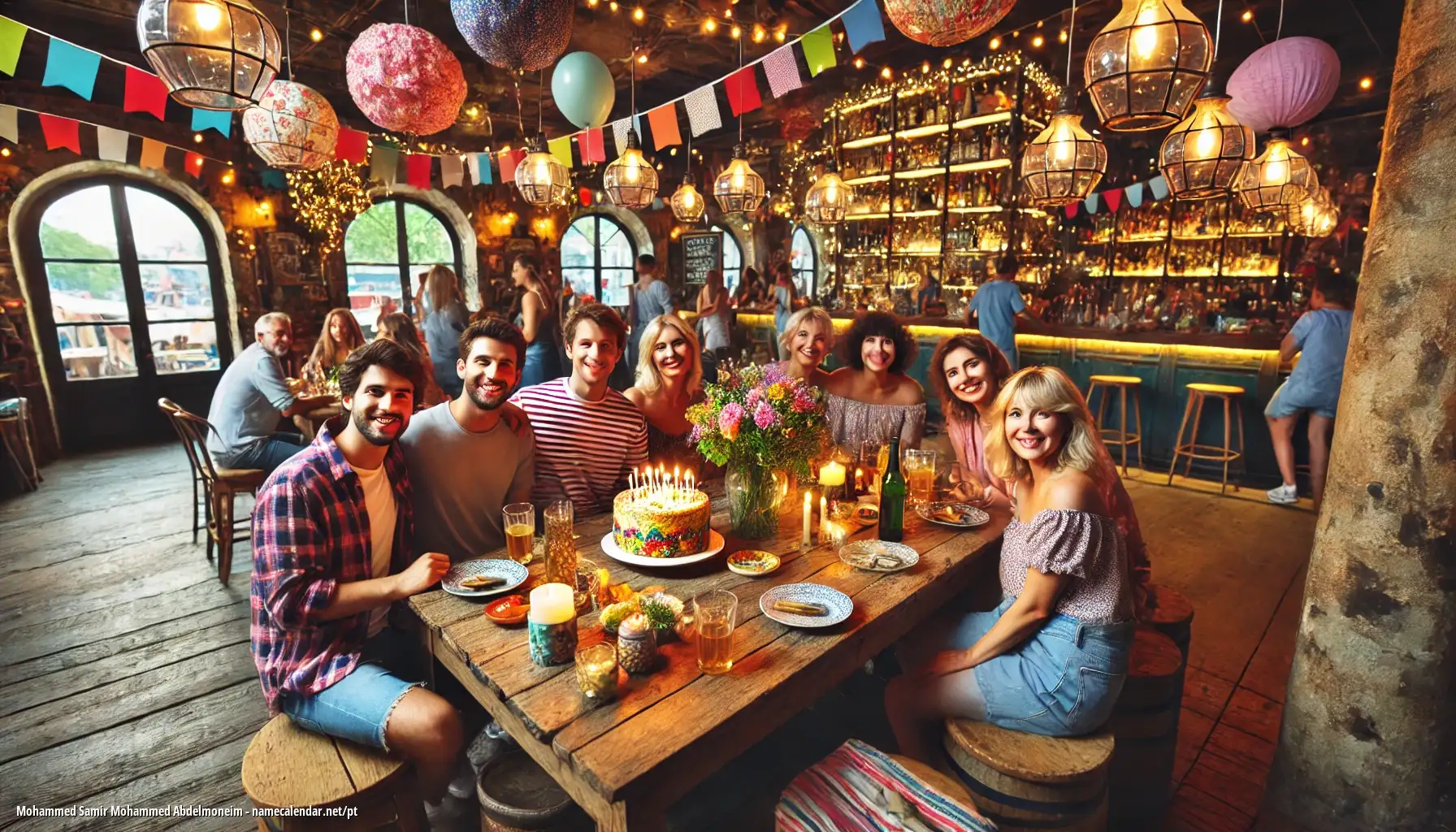 Celebração do dia do nome e nome - Mohammed Samir Mohammed Abdelmoneim