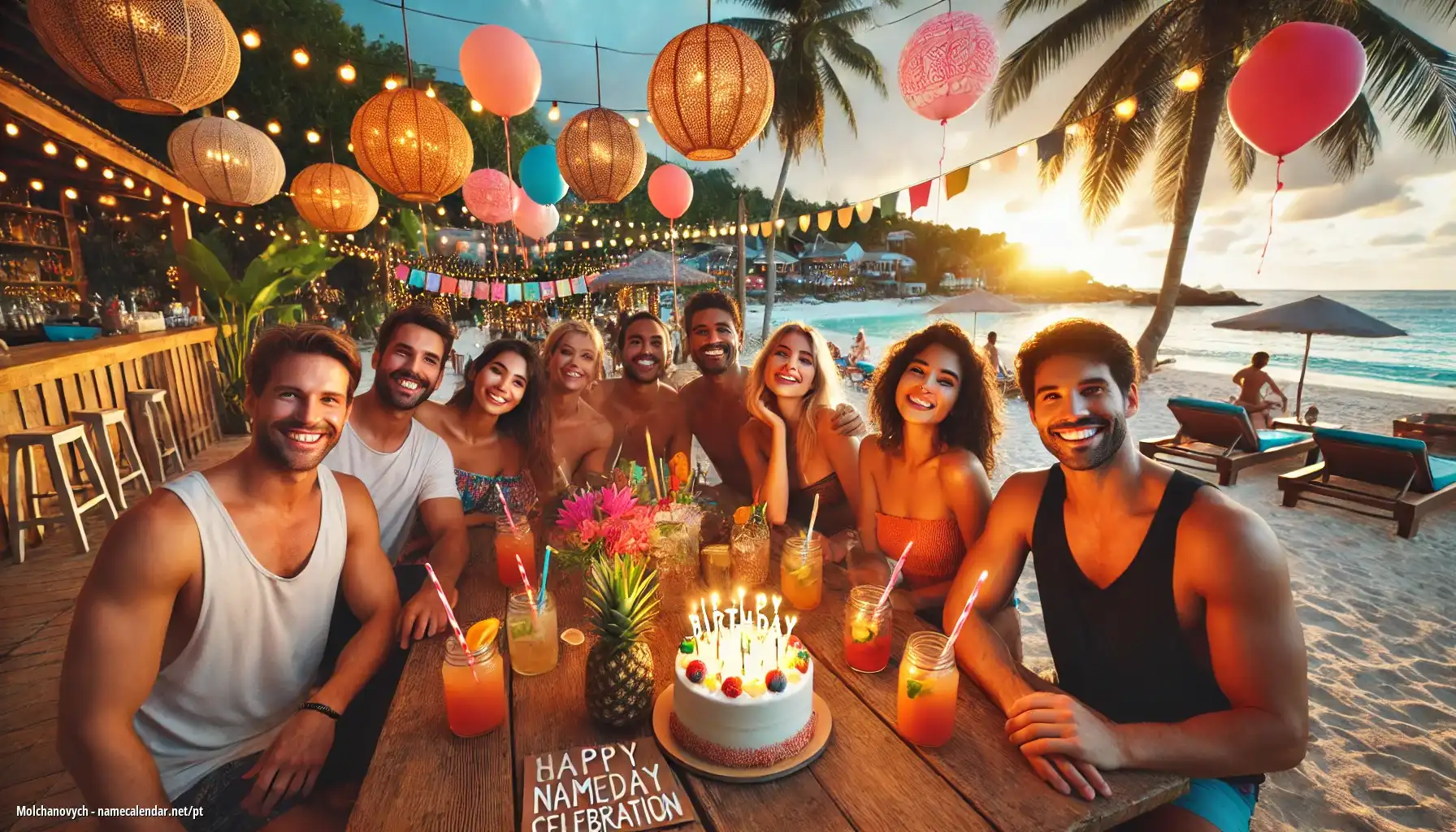 Celebração do dia do nome e nome - Molchanovych