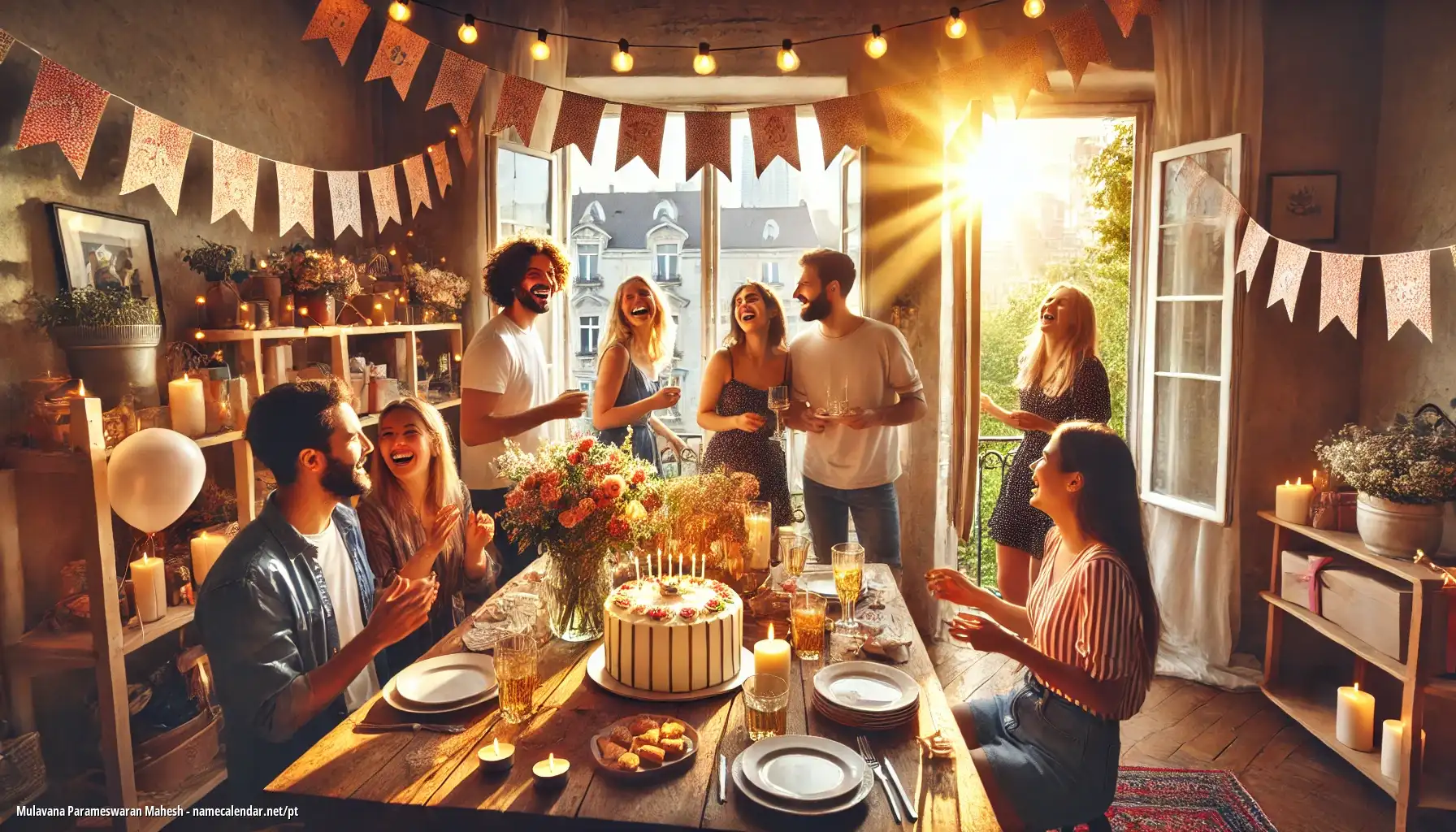 Celebração do dia do nome e nome - Mulavana Parameswaran Mahesh