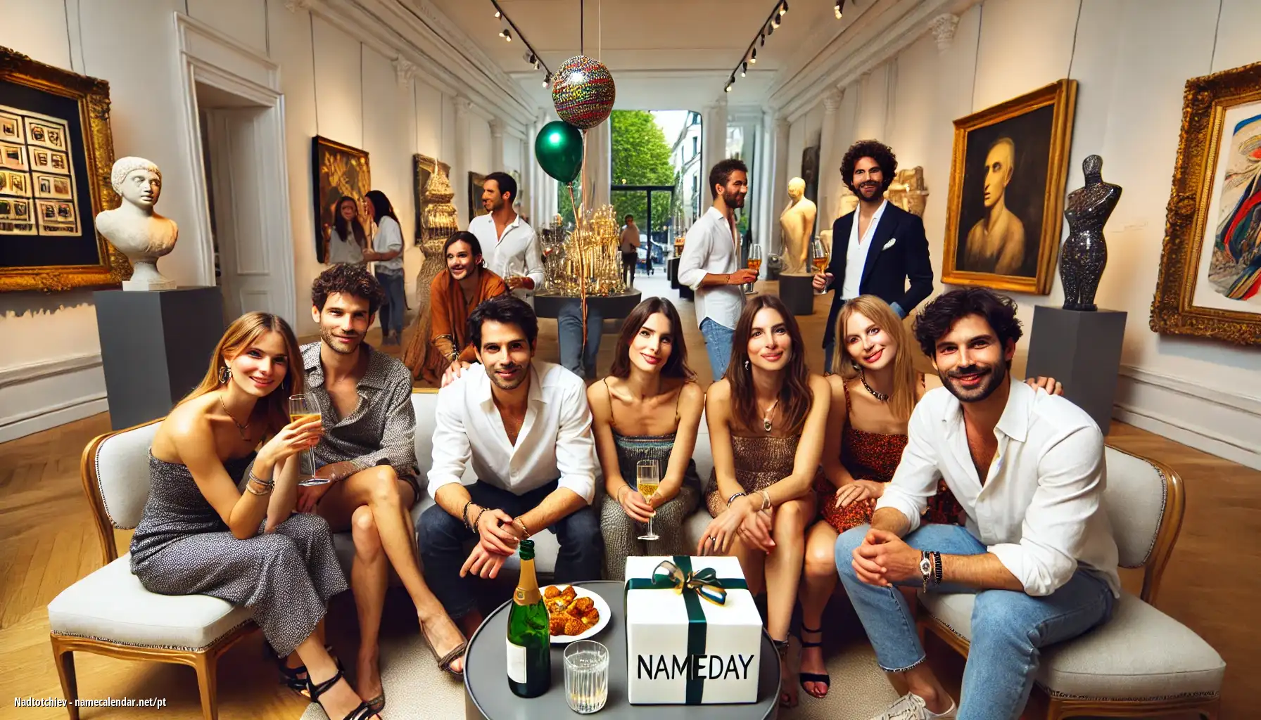 Celebração do dia do nome e nome - Nadtotchiev