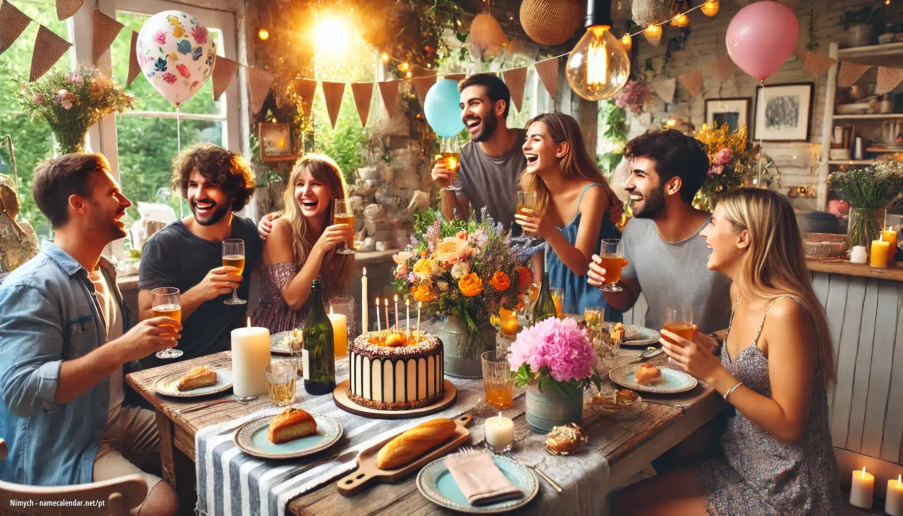 Celebração do dia do nome e nome - Nimych