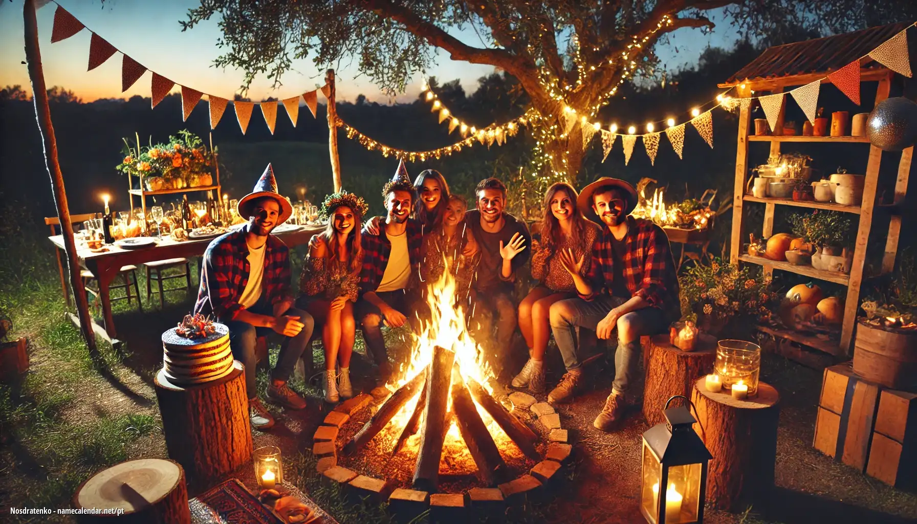 Celebração do dia do nome e nome - Nosdratenko